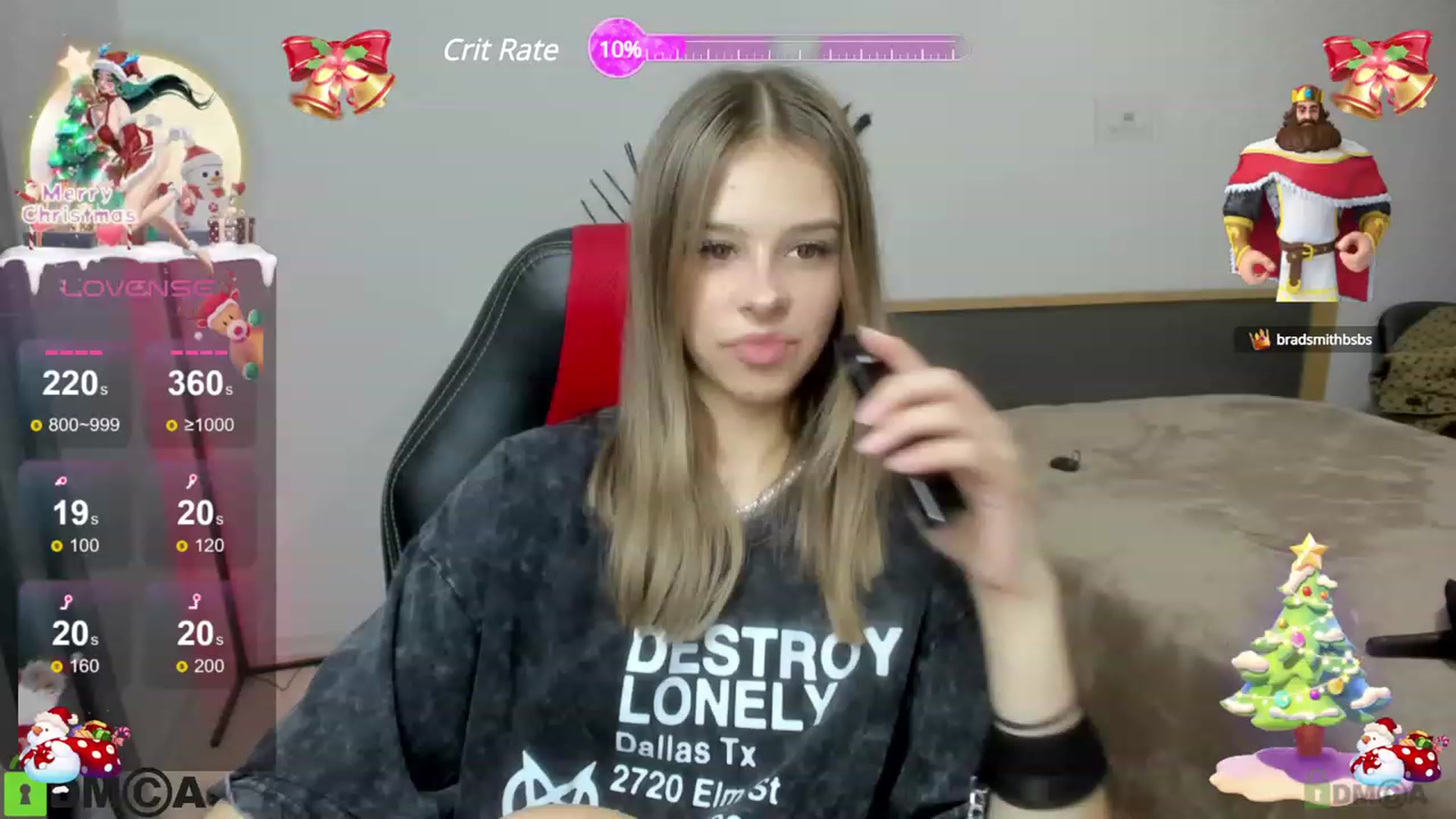 Gallery image thumbnail from PrincessCathy's myfreecams stream on, 12/17/2023, 10:53 image 5 of 20