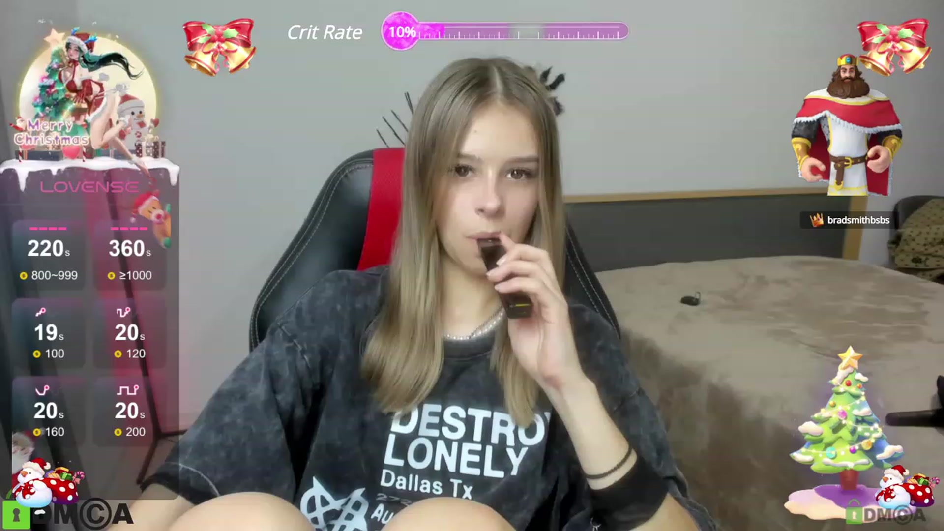 Gallery image thumbnail from PrincessCathy's myfreecams stream on, 12/17/2023, 10:53 image 8 of 20