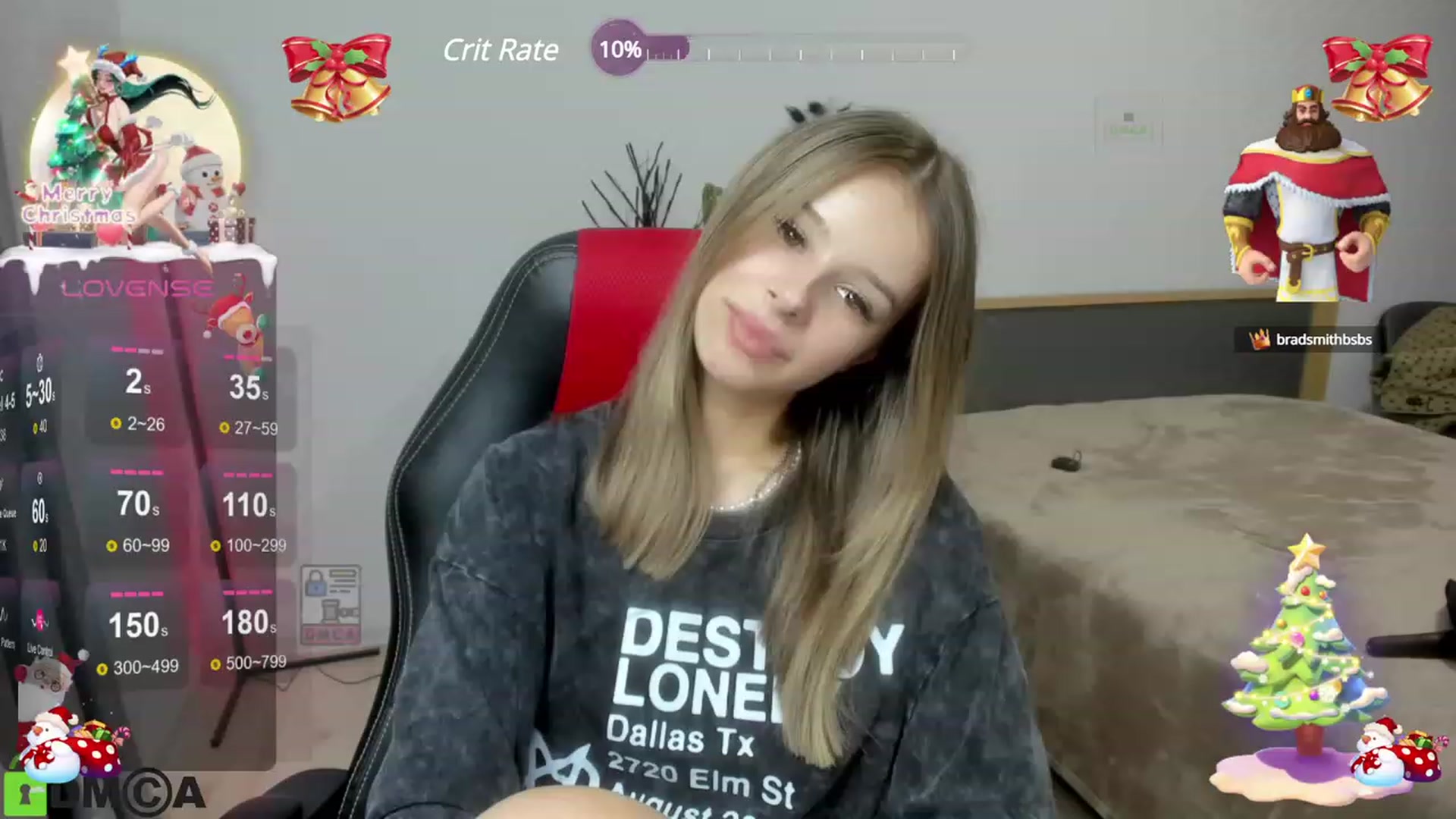 Gallery image thumbnail from PrincessCathy's myfreecams stream on, 12/17/2023, 10:53 image 1 of 20
