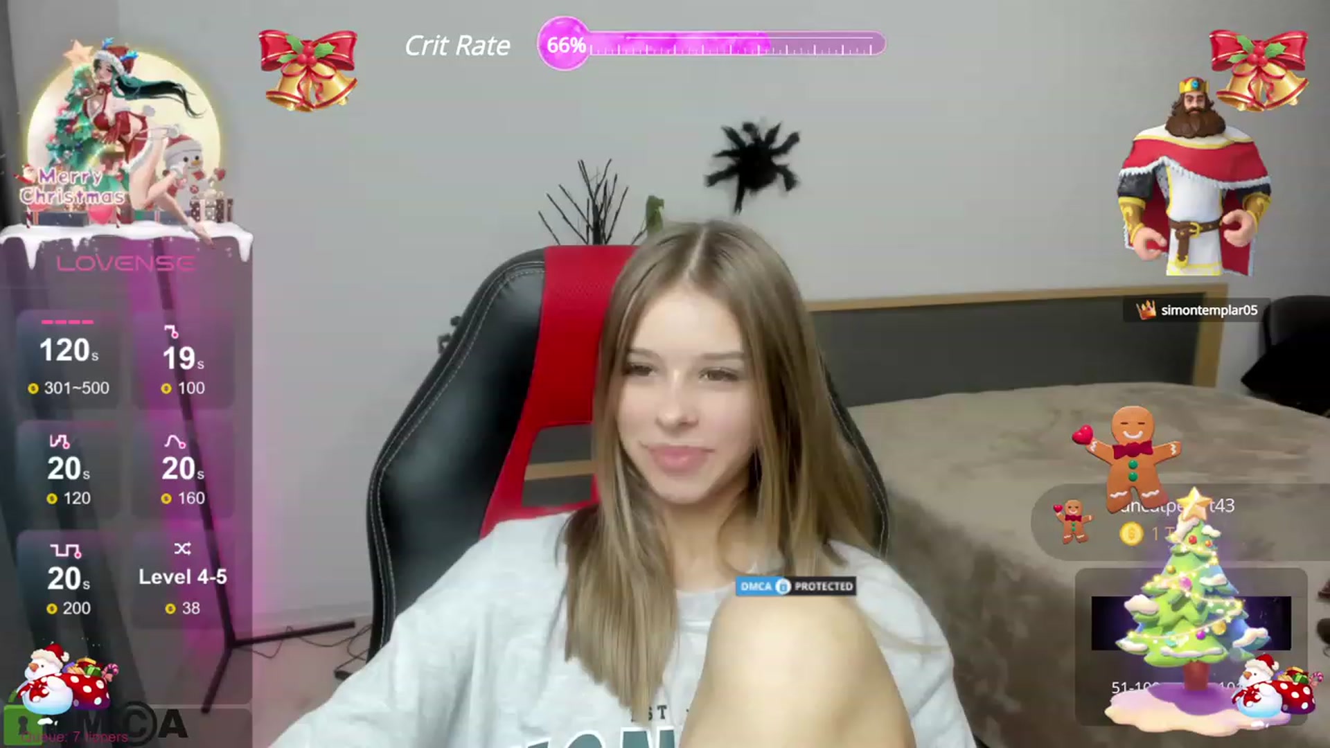 Gallery image thumbnail from PrincessCathy's myfreecams stream on, 12/19/2023, 08:50 image 8 of 20