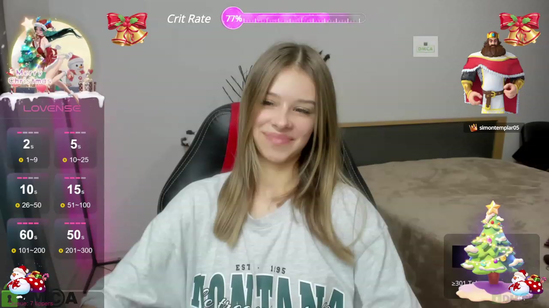Gallery image thumbnail from PrincessCathy's myfreecams stream on, 12/19/2023, 08:50 image 19 of 20