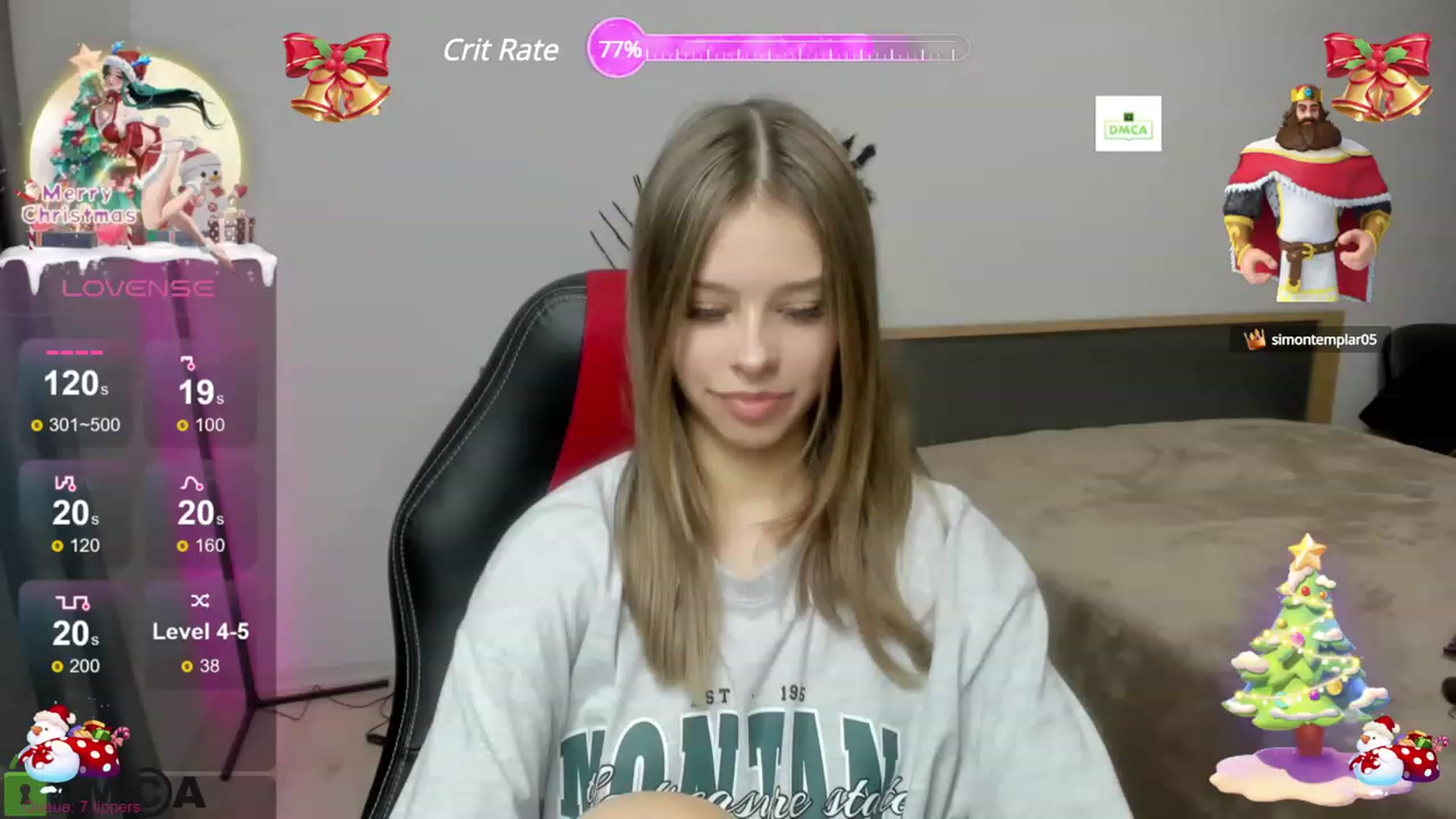 Gallery image thumbnail from PrincessCathy's myfreecams stream on, 12/19/2023, 08:50 image 16 of 20