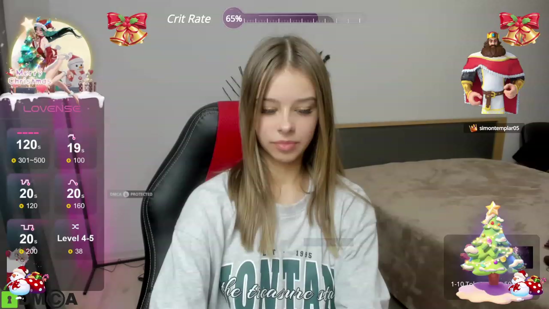 Gallery image thumbnail from PrincessCathy's myfreecams stream on, 12/19/2023, 08:50 image 7 of 20