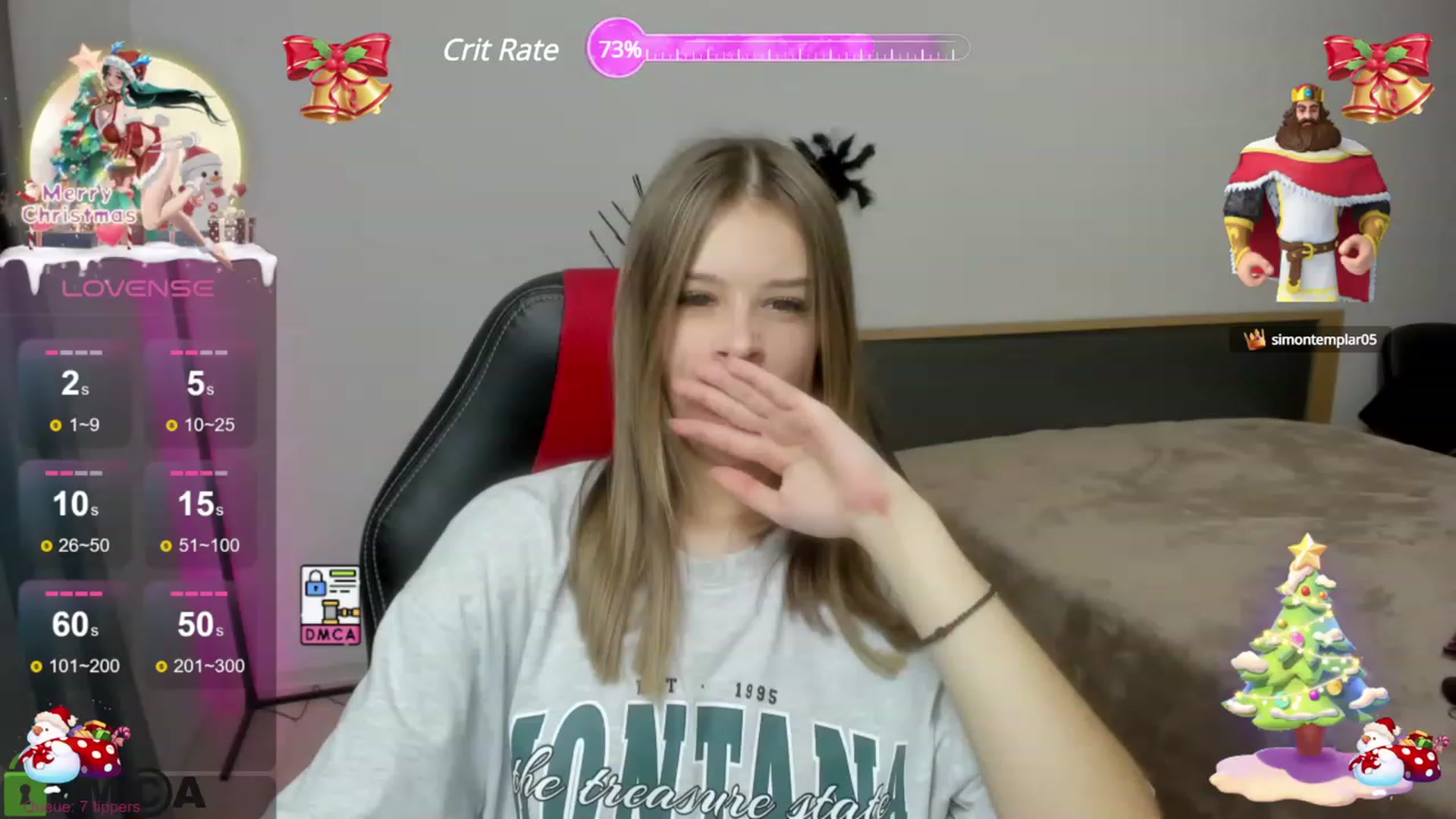 Gallery image thumbnail from PrincessCathy's myfreecams stream on, 12/19/2023, 08:50 image 14 of 20