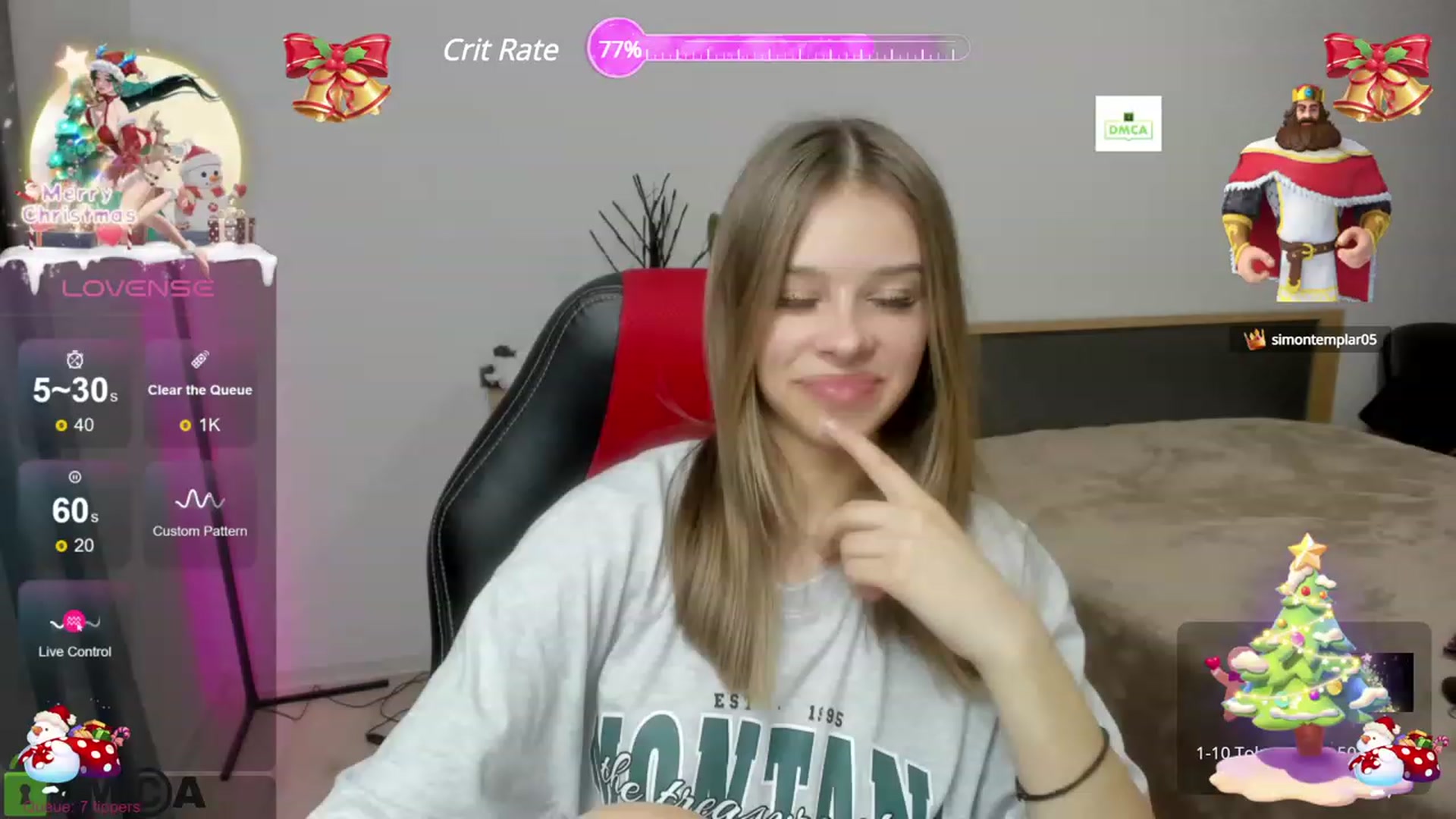 Gallery image thumbnail from PrincessCathy's myfreecams stream on, 12/19/2023, 08:50 image 17 of 20
