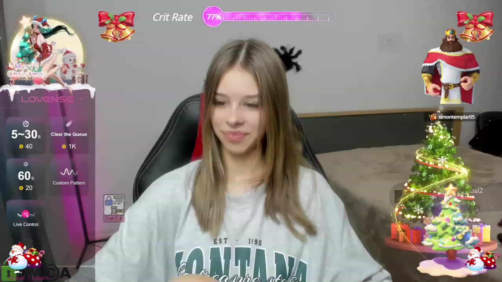 Gallery image thumbnail from PrincessCathy's myfreecams stream on, 12/19/2023, 08:50 image 15 of 20