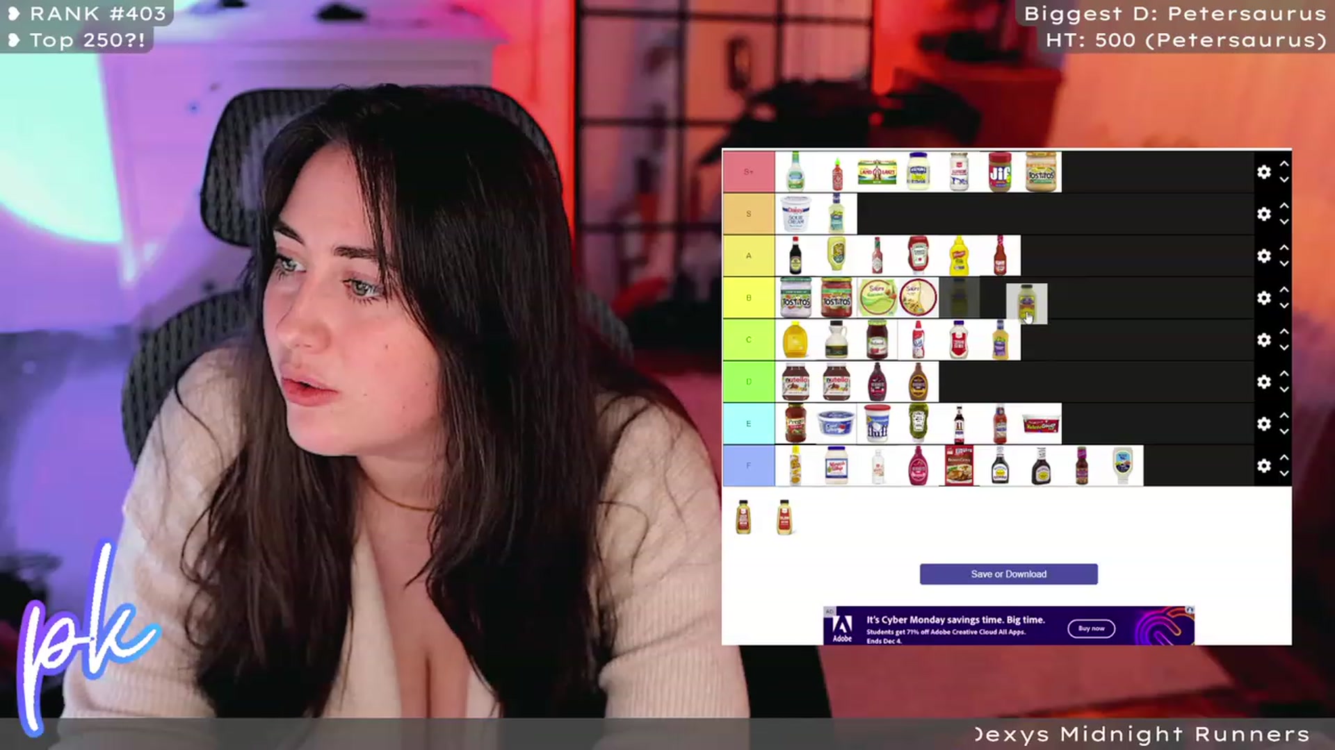 Gallery image thumbnail from PrincessKate's myfreecams stream on, 11/29/2022, 04:06 image 15 of 20