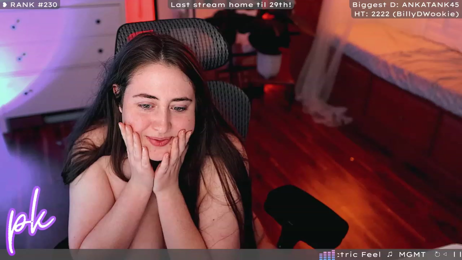 Gallery image thumbnail from PrincessKate's myfreecams stream on, 12/20/2022, 06:36 image 20 of 20