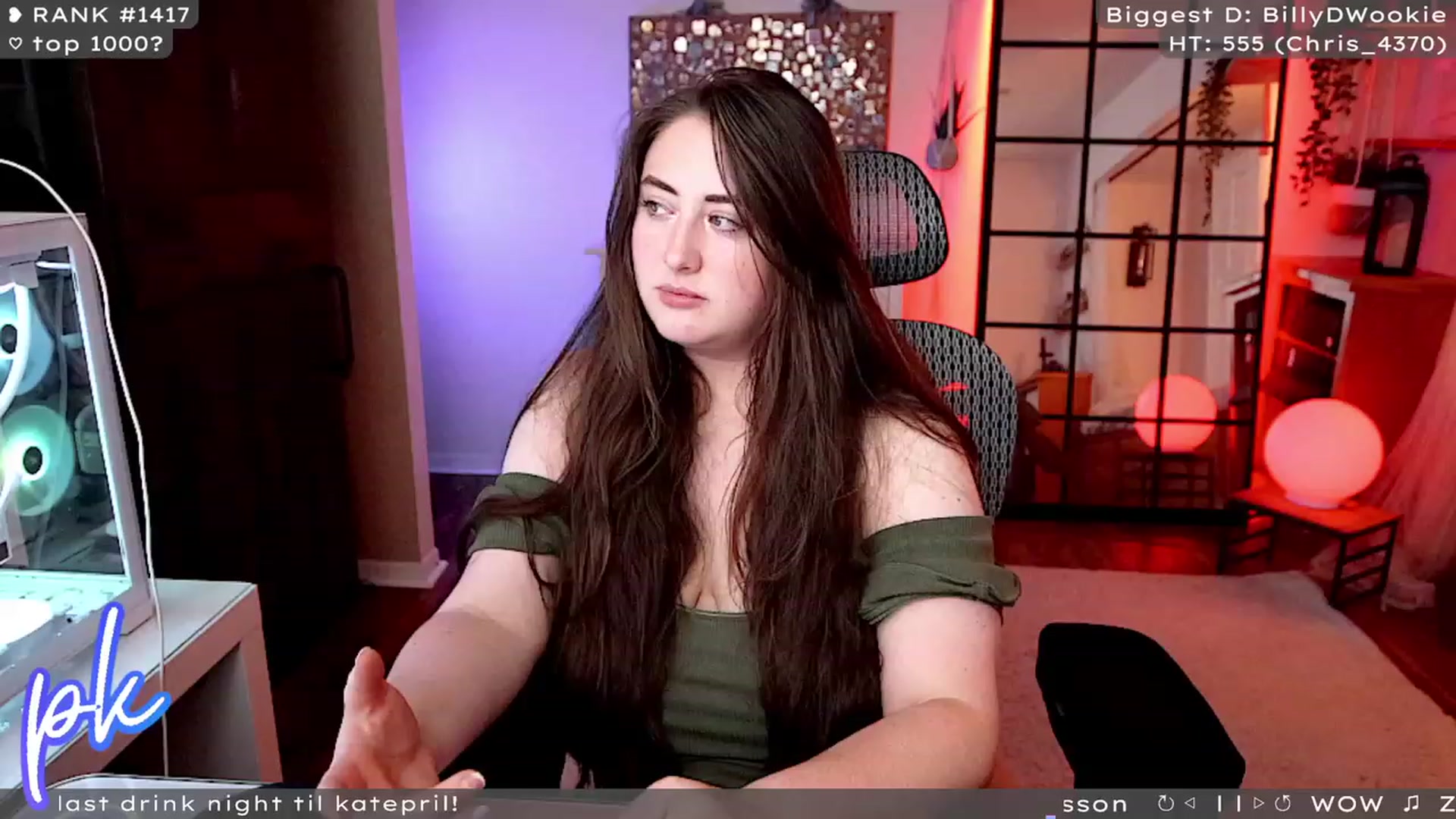 Gallery image thumbnail from PrincessKate's myfreecams stream on, 03/11/2023, 05:41 image 19 of 20