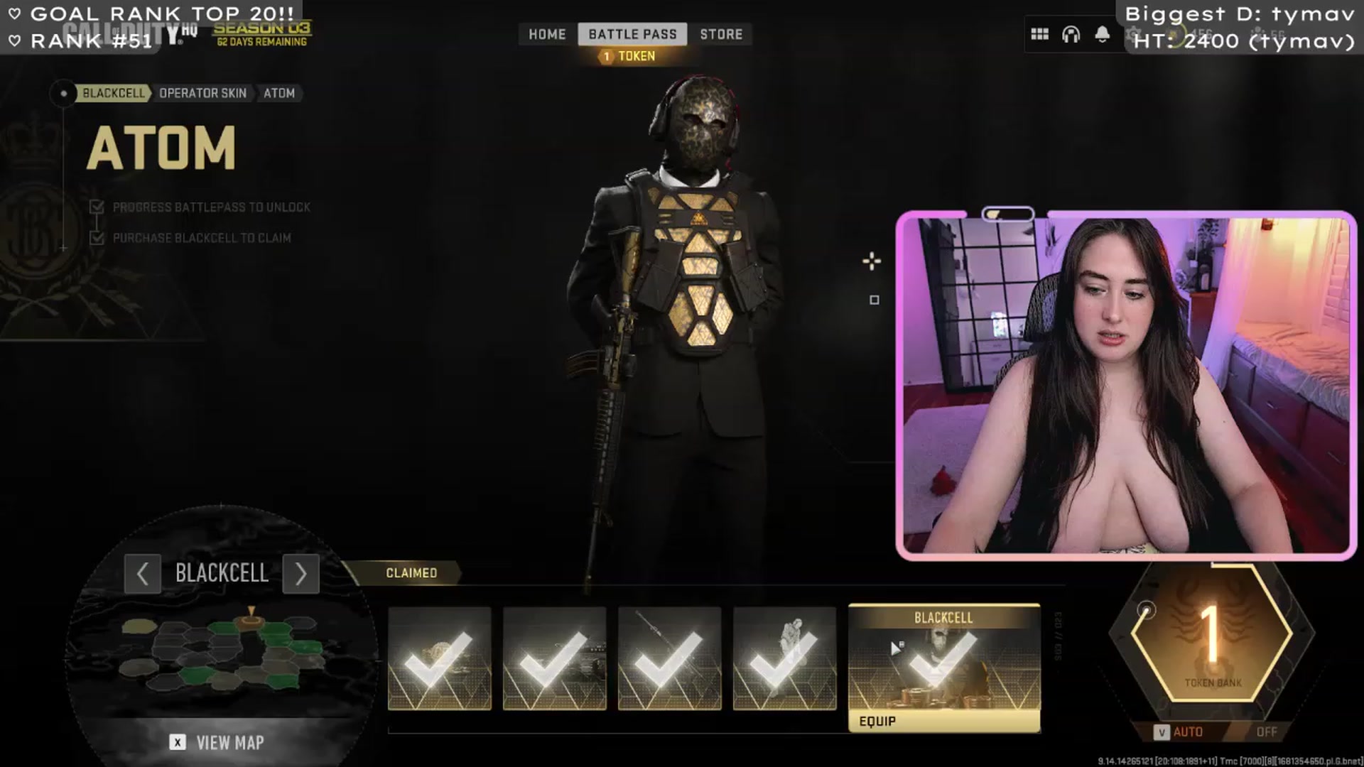Gallery image thumbnail from PrincessKate's myfreecams stream on, 04/13/2023, 04:52 image 13 of 20