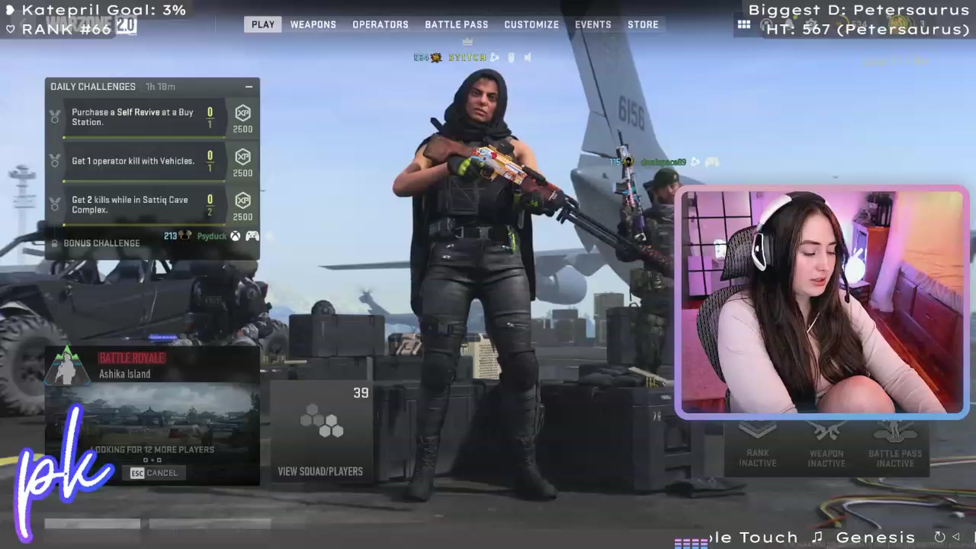 Gallery image thumbnail from PrincessKate's myfreecams stream on, 04/30/2023, 03:52 image 14 of 20