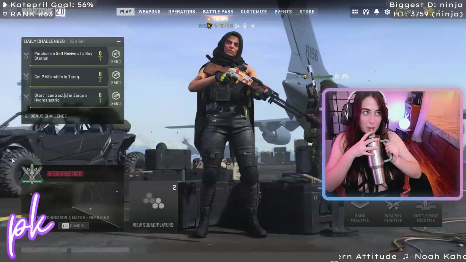 Gallery image thumbnail from PrincessKate's myfreecams stream on, 05/01/2023, 06:34 image 16 of 20