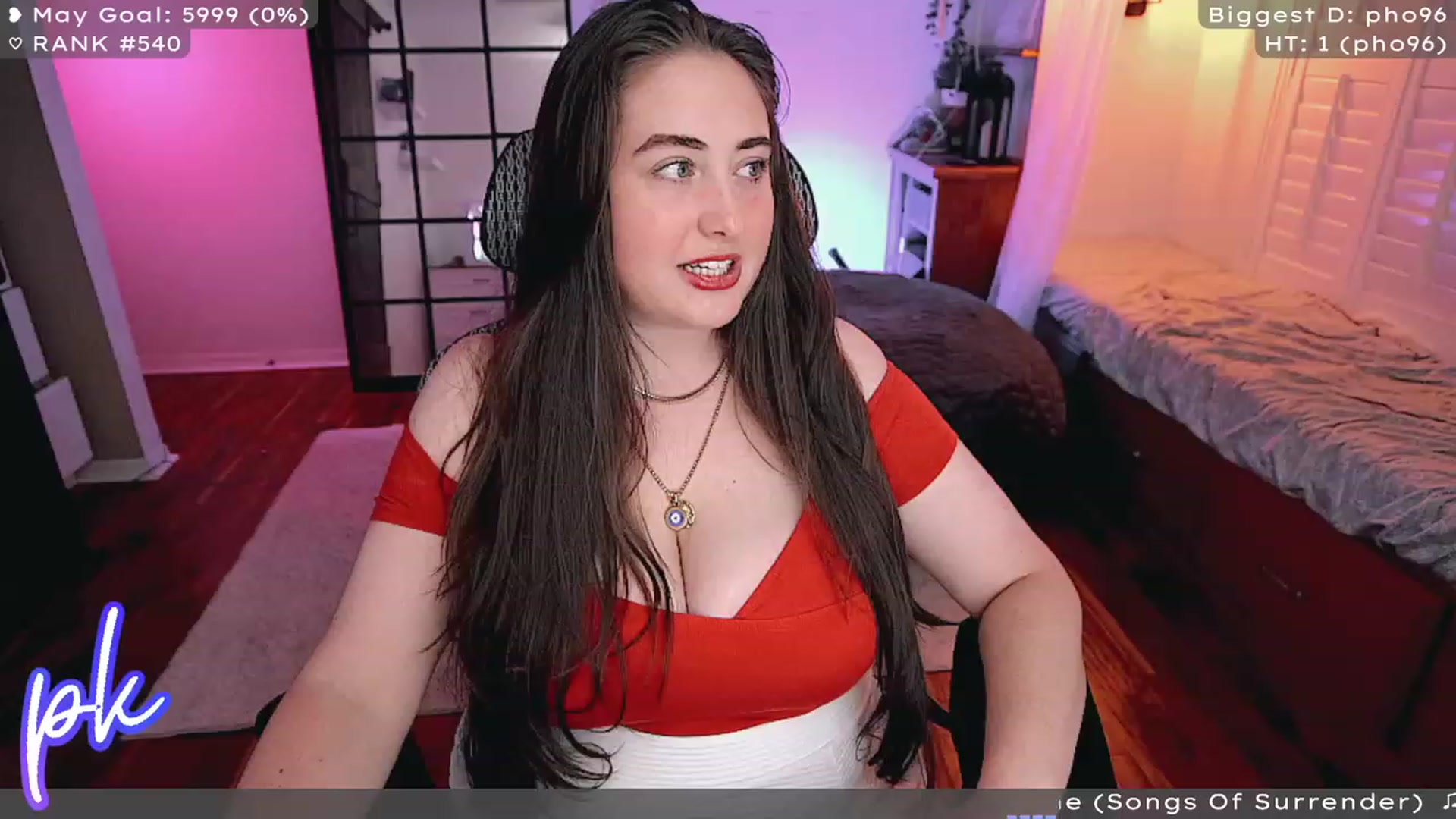 Gallery image thumbnail from PrincessKate's myfreecams stream on, 06/01/2023, 02:21 image 3 of 20