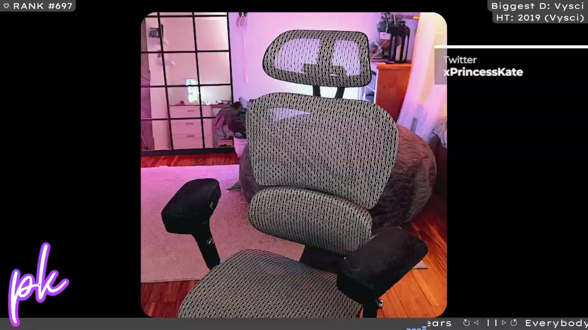 Gallery image thumbnail from PrincessKate's myfreecams stream on, 06/03/2023, 05:07 image 2 of 20