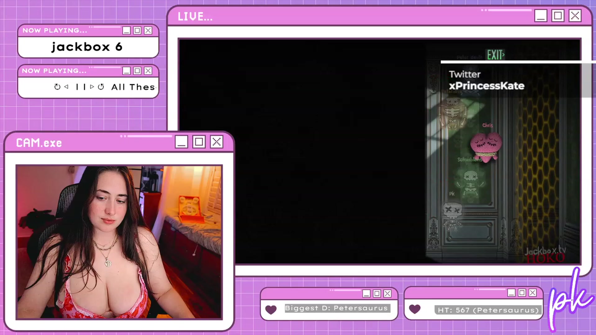 Gallery image thumbnail from PrincessKate's myfreecams stream on, 08/27/2023, 04:00 image 20 of 20