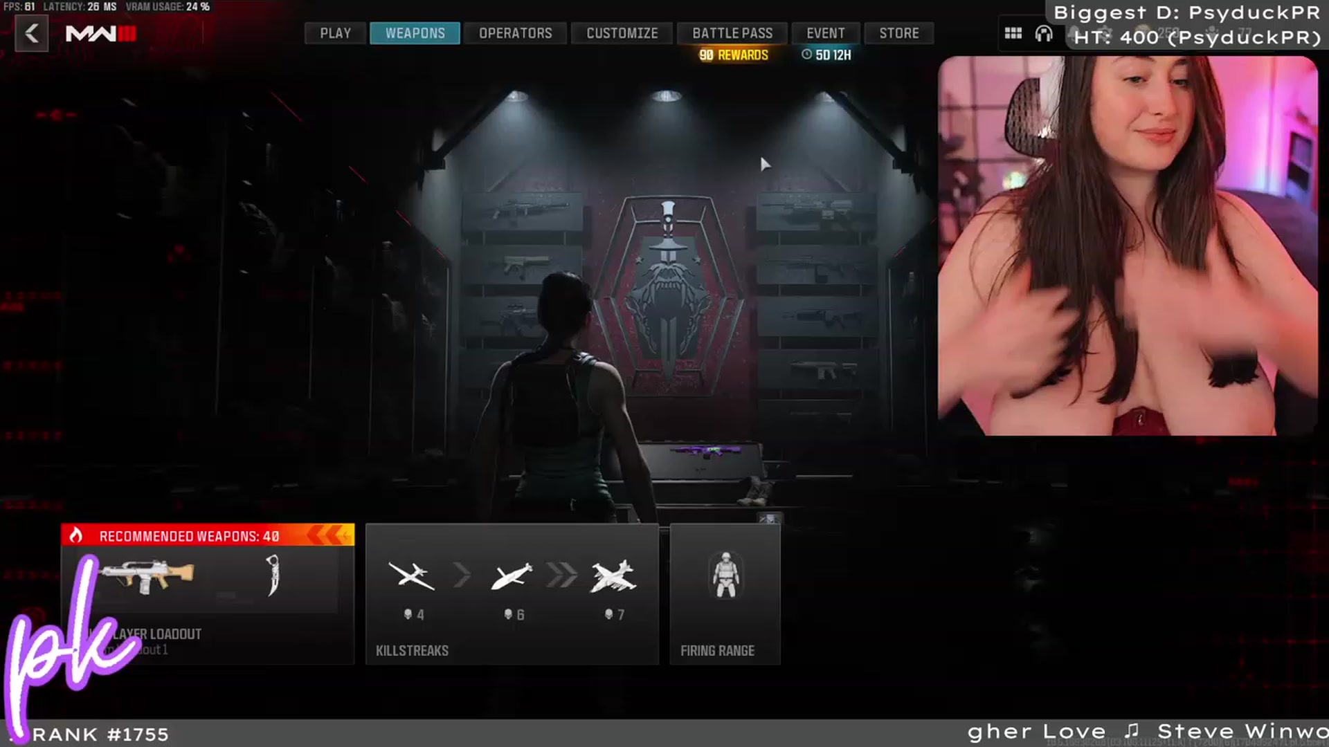Gallery image thumbnail from PrincessKate's myfreecams stream on, 01/12/2024, 04:26 image 11 of 20