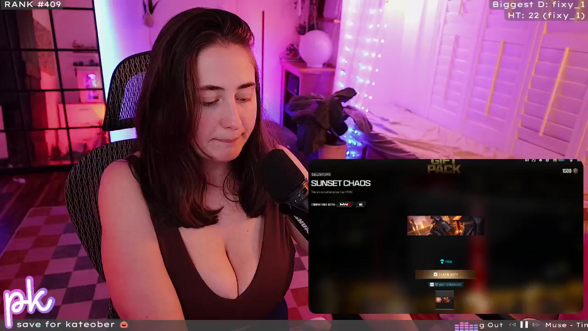 Gallery image thumbnail from PrincessKate's myfreecams stream on, 09/28/2024, 03:00 image 5 of 20