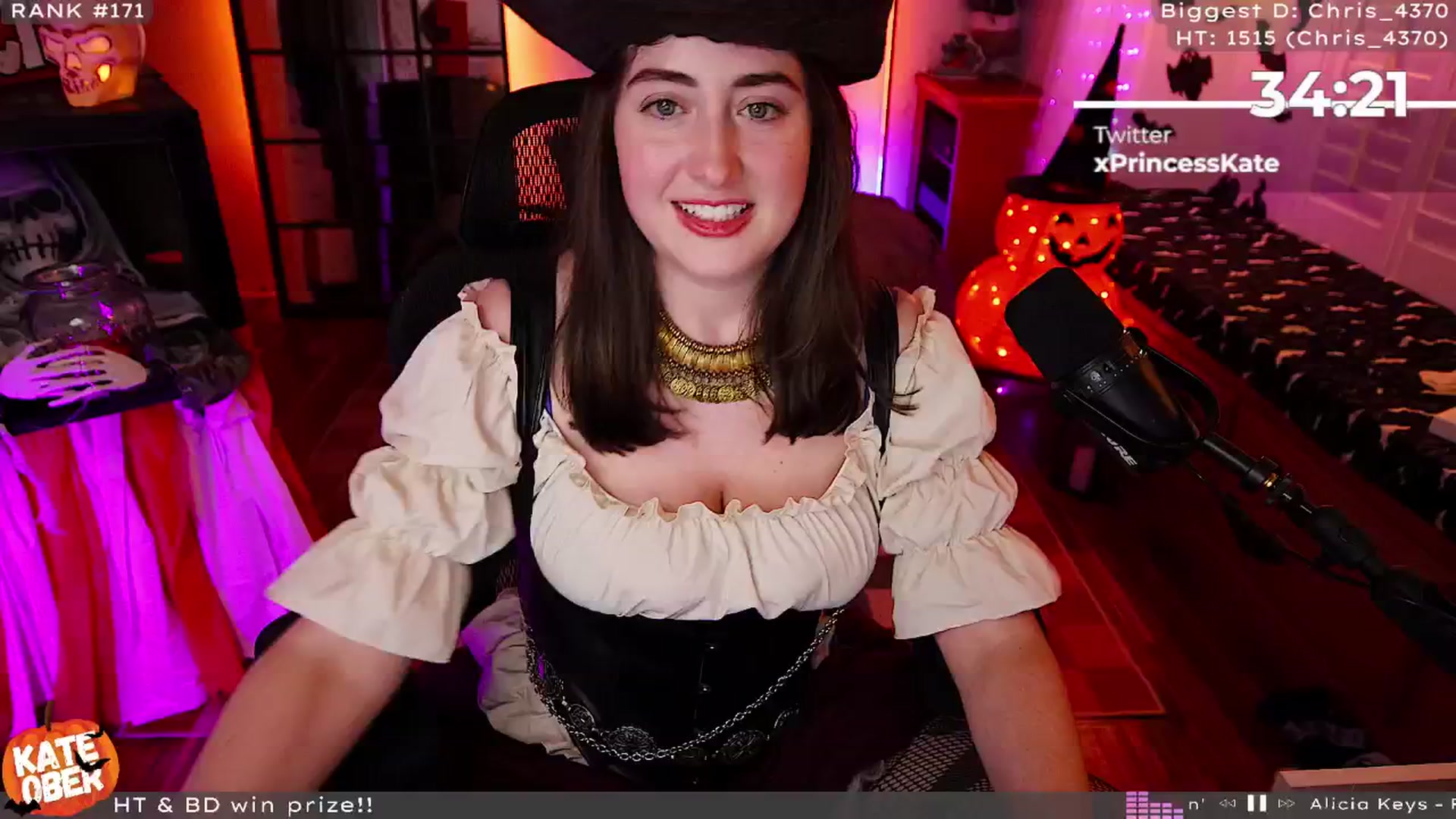 Gallery image thumbnail from PrincessKate's myfreecams stream on, 10/05/2024, 03:58 image 2 of 20