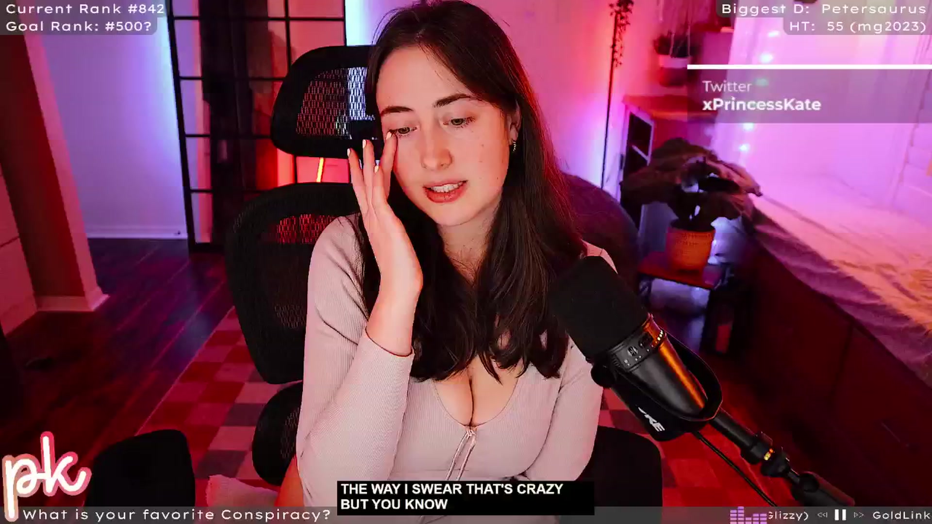 Gallery image thumbnail from PrincessKate's myfreecams stream on, 02/21/2025, 04:20 image 14 of 20