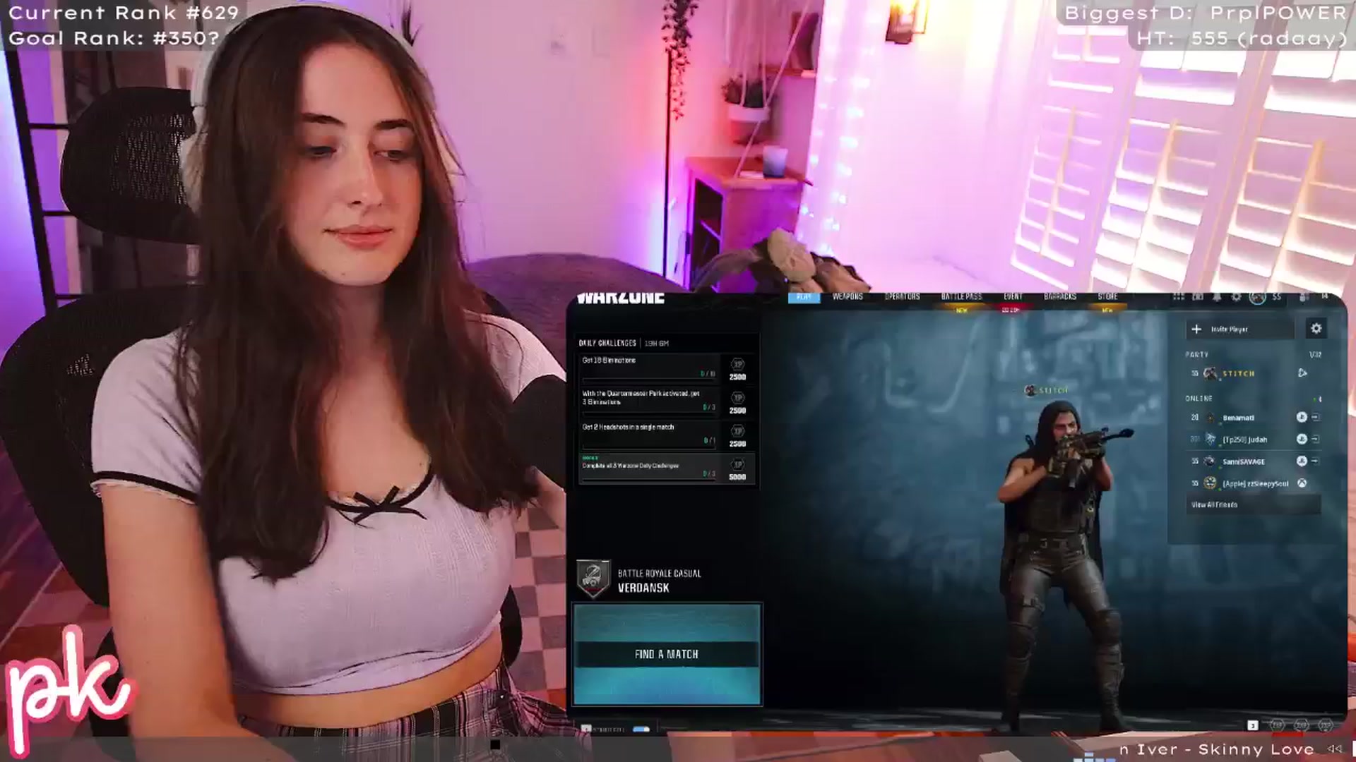 Gallery image thumbnail from PrincessKate's myfreecams stream on, 05/30/2025, 22:25 image 8 of 20