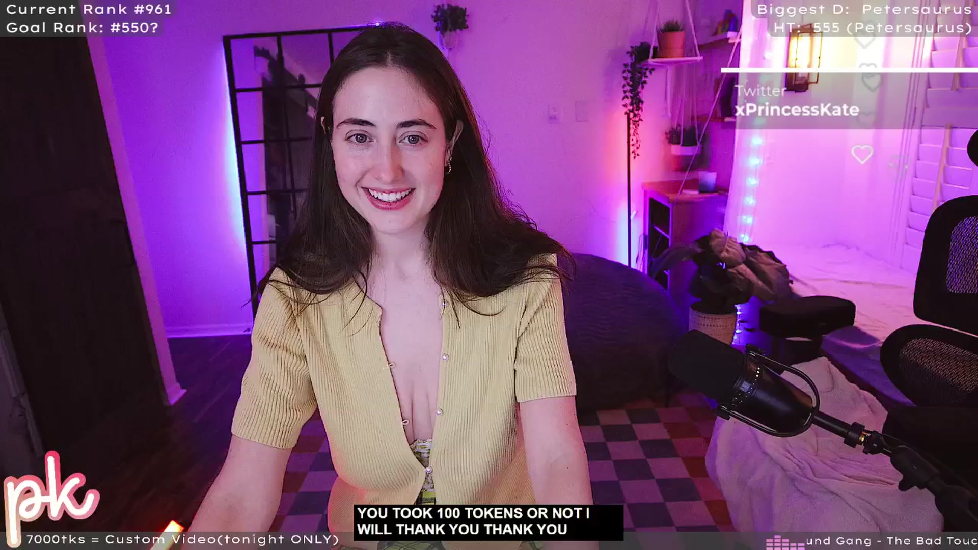 Gallery image thumbnail from PrincessKate's myfreecams stream on, 06/28/2025, 05:47 image 10 of 20