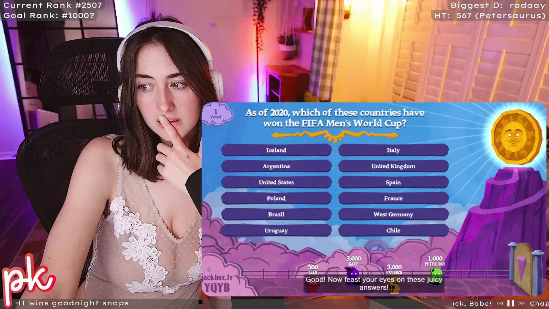 Gallery image thumbnail from PrincessKate's myfreecams stream on, 08/15/2025, 03:33 image 14 of 20