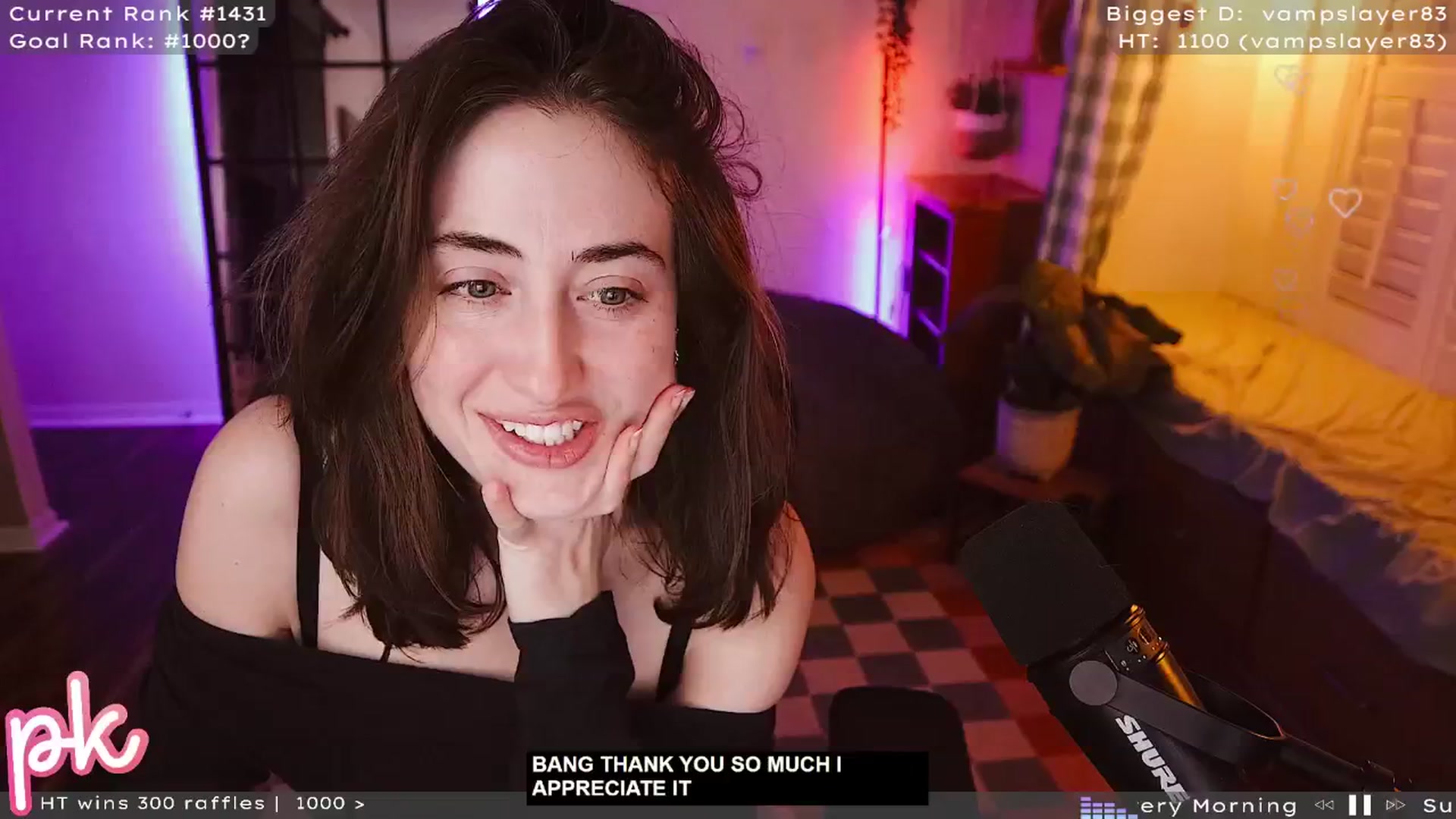 Gallery image thumbnail from PrincessKate's myfreecams stream on, 09/26/2025, 02:46 image 4 of 20