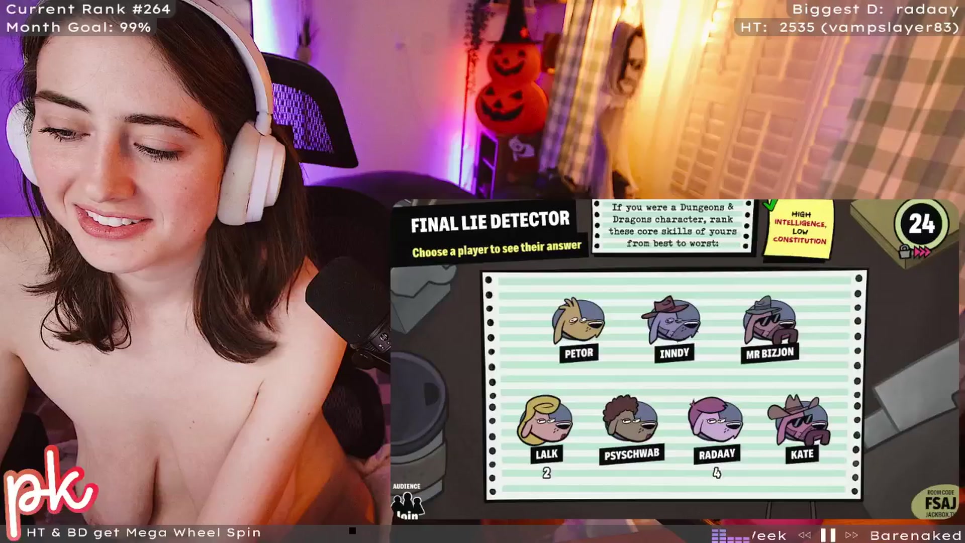 Gallery image thumbnail from PrincessKate's myfreecams stream on, 10/31/2025, 05:02 image 6 of 20