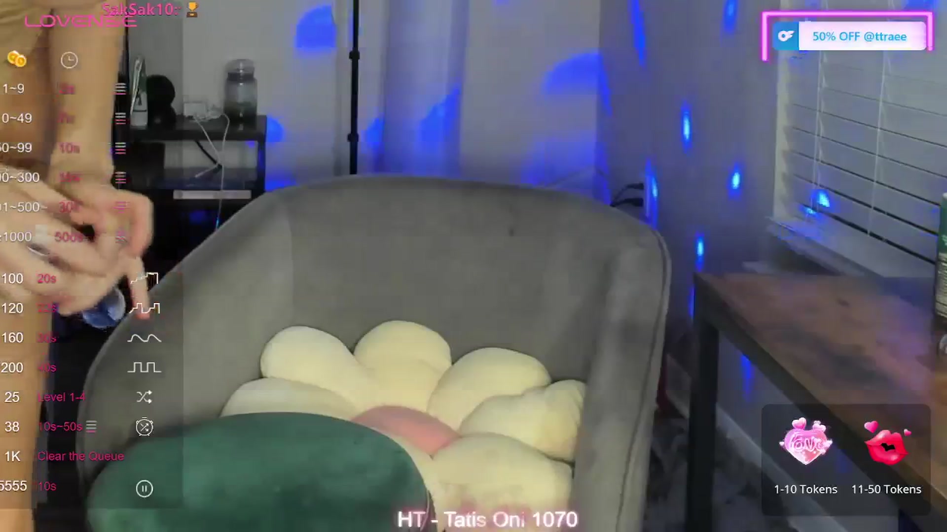 Gallery image thumbnail from PrincesssTati's myfreecams stream on, 01/25/2024, 07:45 image 10 of 20