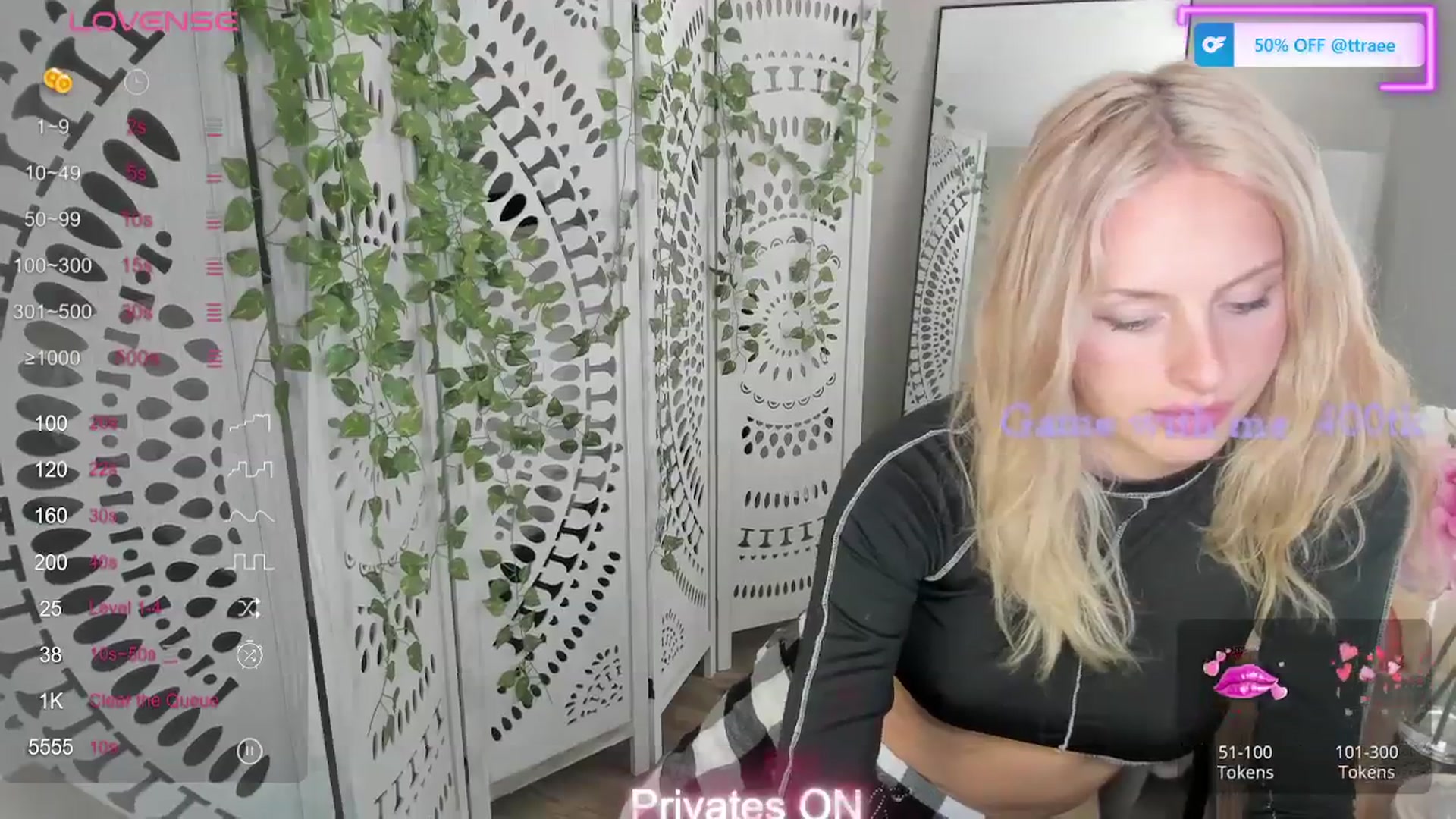 Gallery image thumbnail from PrincesssTati's myfreecams stream on, 01/29/2024, 23:59 image 8 of 20