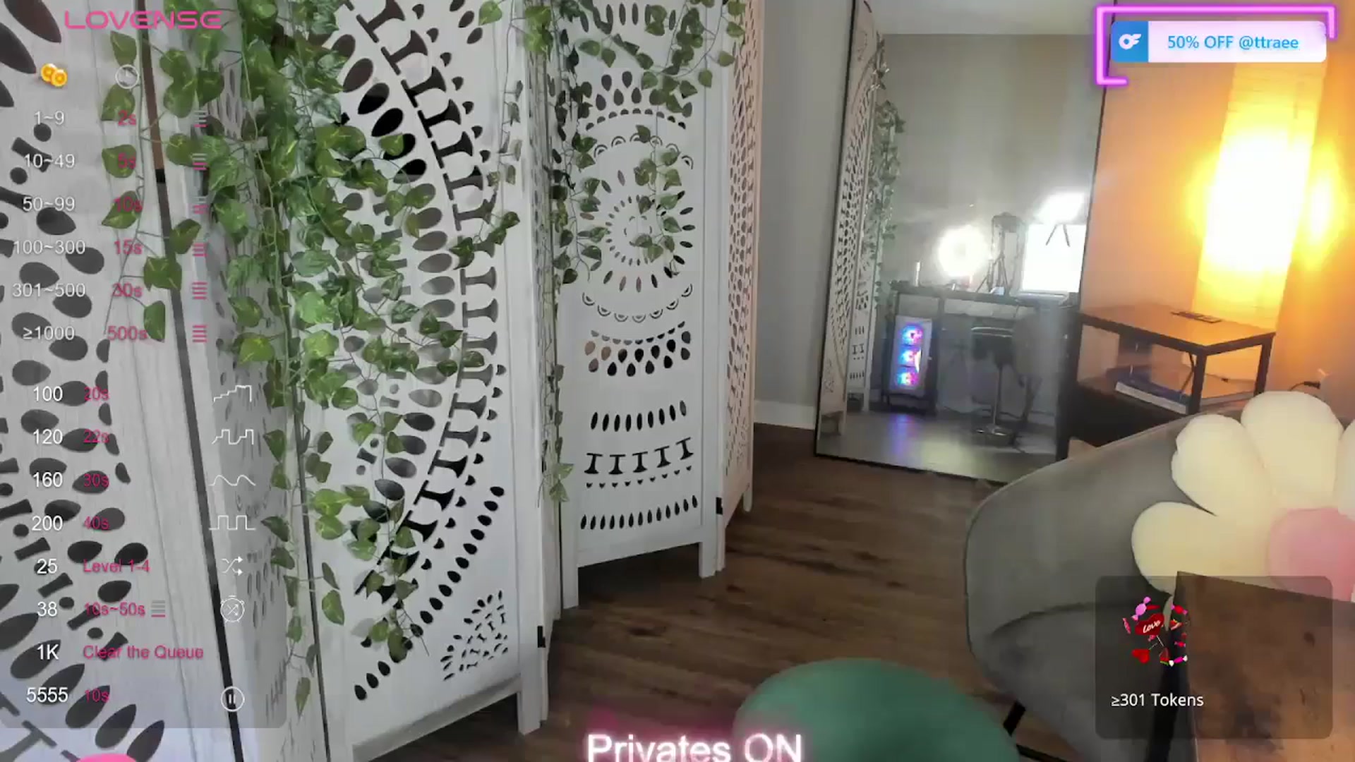 Gallery image thumbnail from PrincesssTati's myfreecams stream on, 01/30/2024, 05:10 image 4 of 20