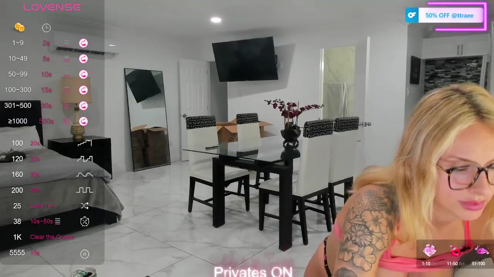 Gallery image thumbnail from PrincesssTati's myfreecams stream on, 02/07/2024, 24:16 image 14 of 20
