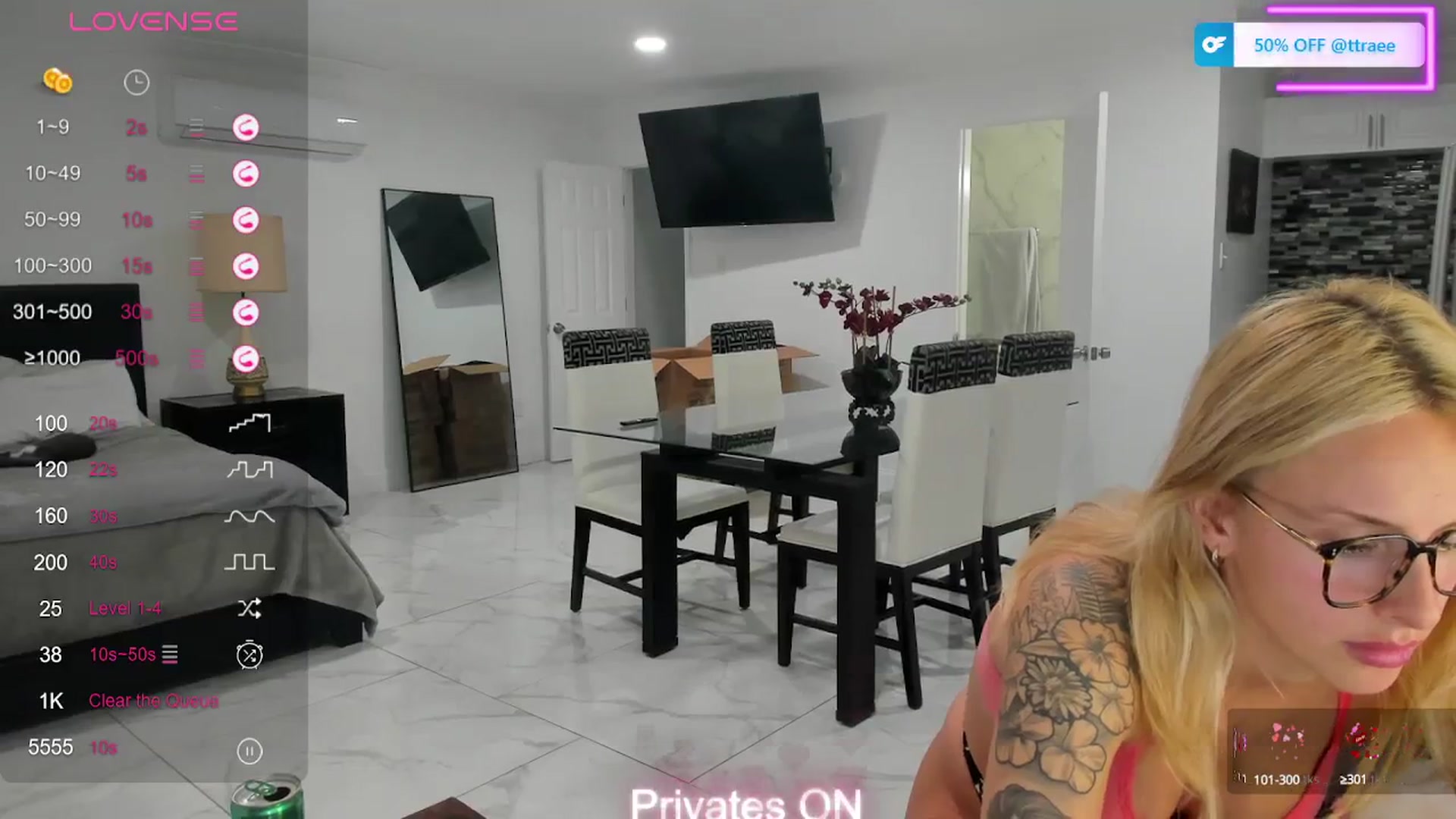 Gallery image thumbnail from PrincesssTati's myfreecams stream on, 02/07/2024, 24:16 image 9 of 20