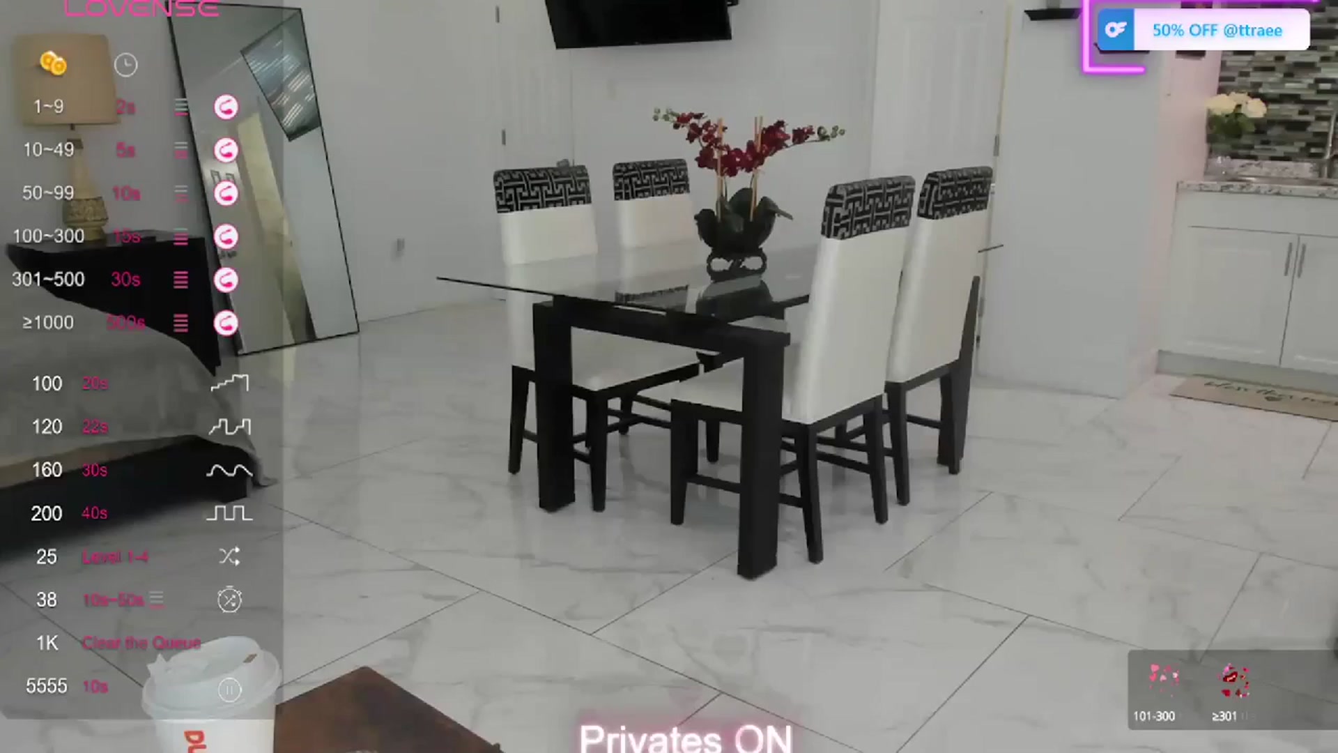 Gallery image thumbnail from PrincesssTati's myfreecams stream on, 02/20/2024, 20:36 image 1 of 20