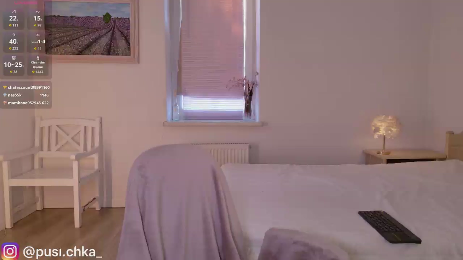 Gallery image thumbnail from Pusichka's myfreecams stream on, 09/09/2026, 15:56 image 2 of 20