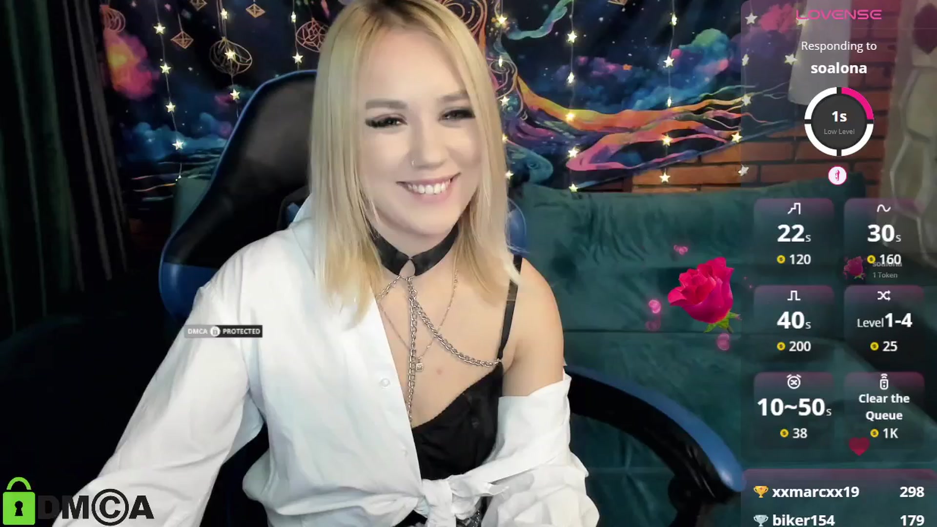 Gallery image thumbnail from QueenBlondee's myfreecams stream on, 01/01/2026, 14:11 image 14 of 20