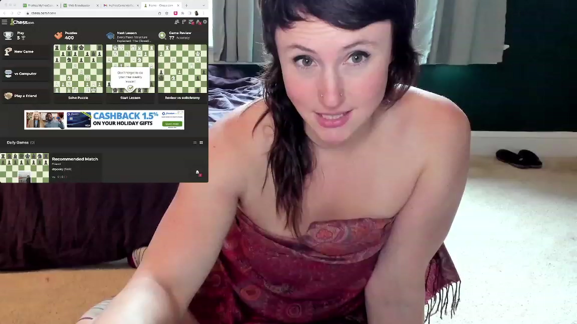 Gallery image thumbnail from QueenMaery's myfreecams stream on, 12/02/2022, 21:22 image 3 of 20