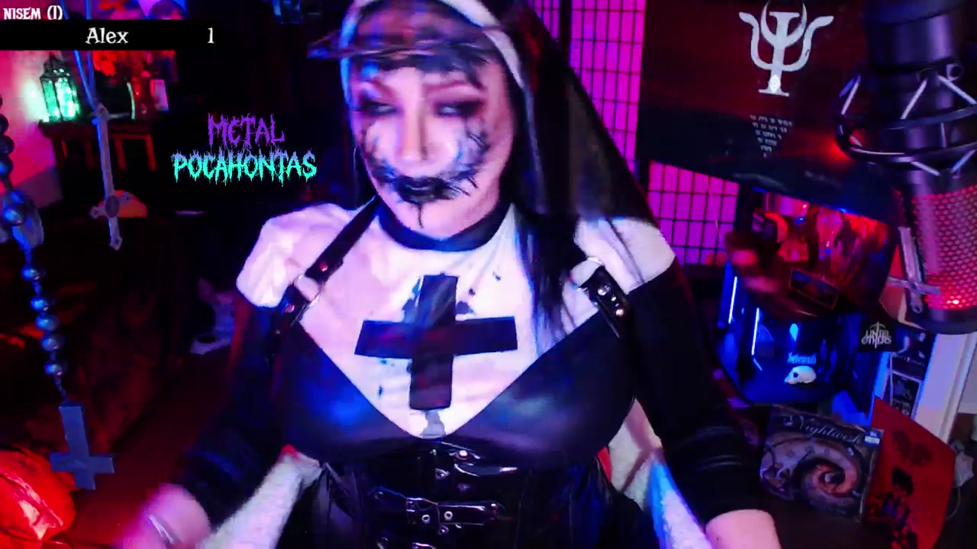 Gallery image thumbnail from QueenOfMetal's myfreecams stream on, 04/21/2025, 02:17 image 2 of 20