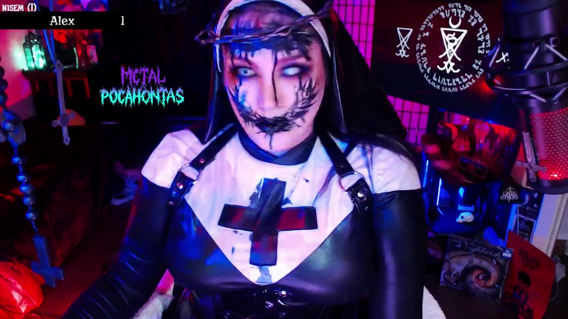 Gallery image thumbnail from QueenOfMetal's myfreecams stream on, 04/21/2025, 02:17 image 7 of 20