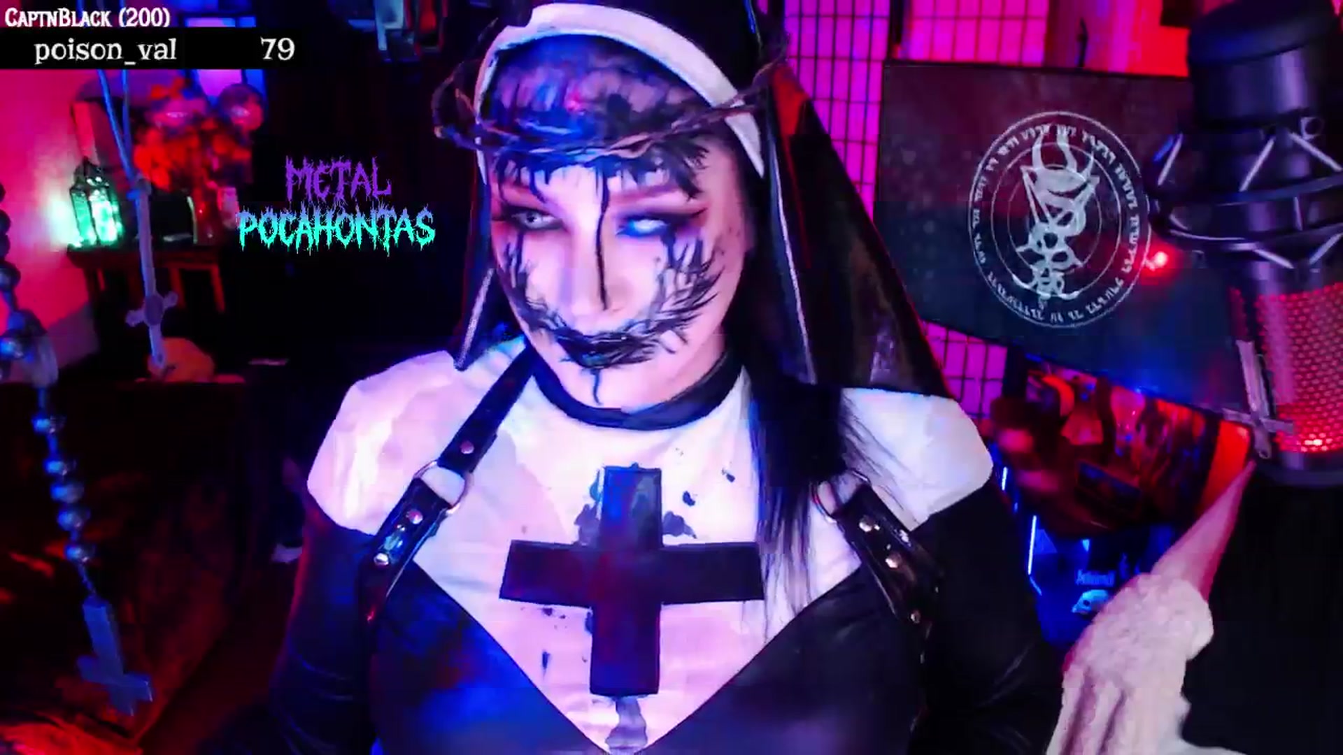 Gallery image thumbnail from QueenOfMetal's myfreecams stream on, 04/21/2025, 02:17 image 15 of 20
