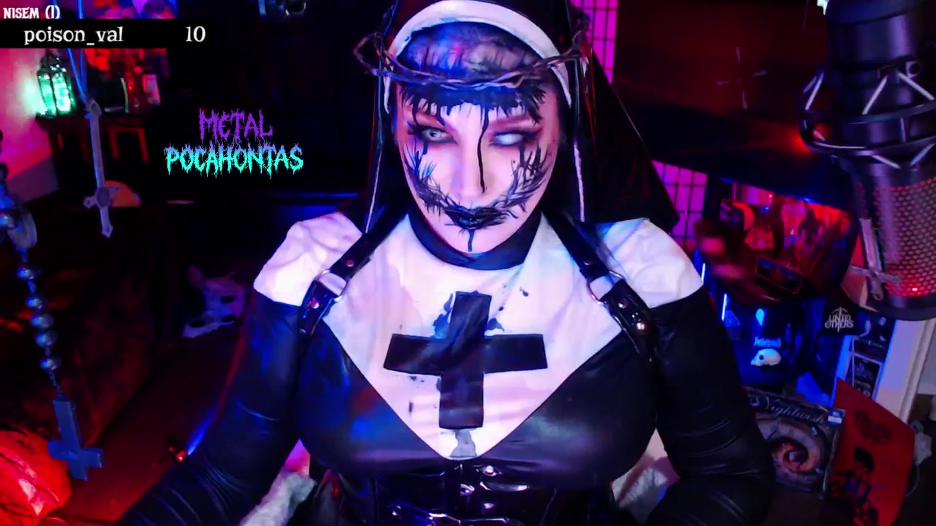Gallery image thumbnail from QueenOfMetal's myfreecams stream on, 04/21/2025, 02:17 image 10 of 20