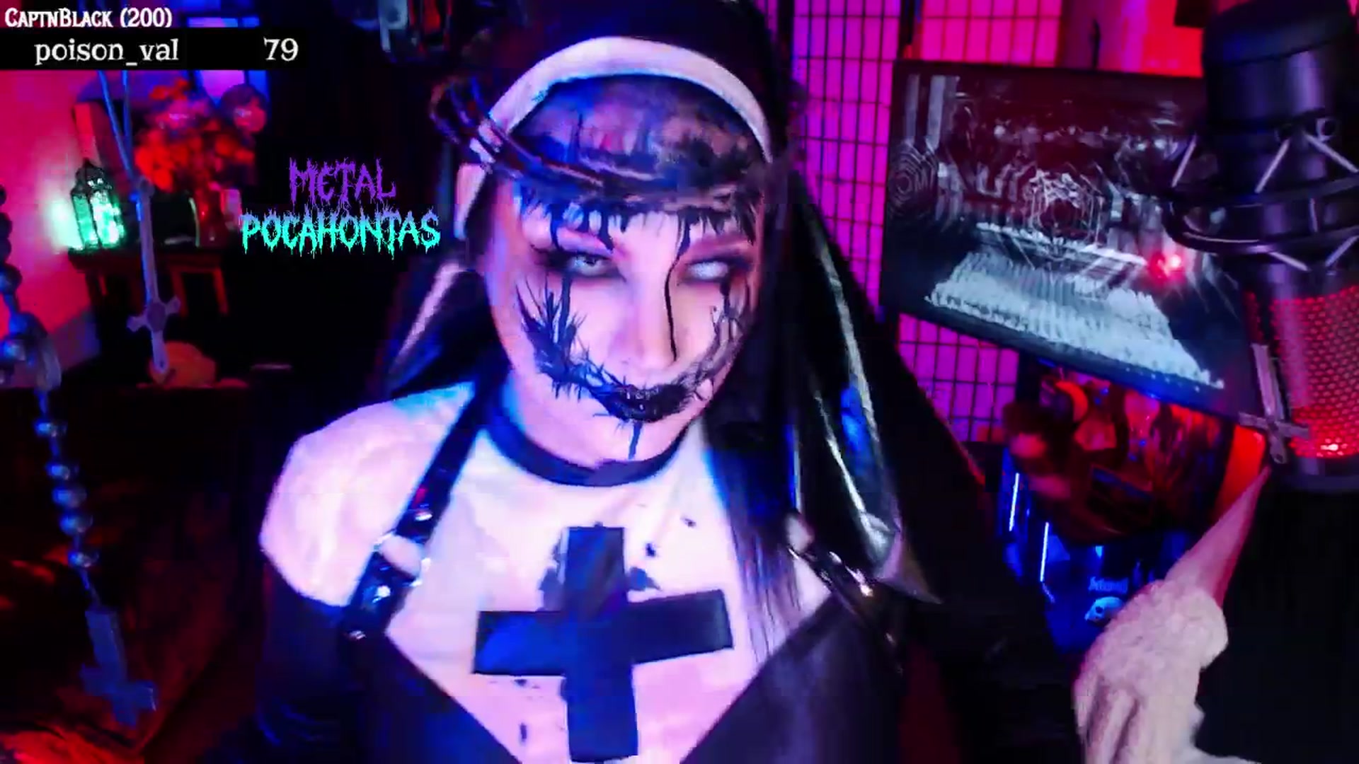 Gallery image thumbnail from QueenOfMetal's myfreecams stream on, 04/21/2025, 02:17 image 14 of 20