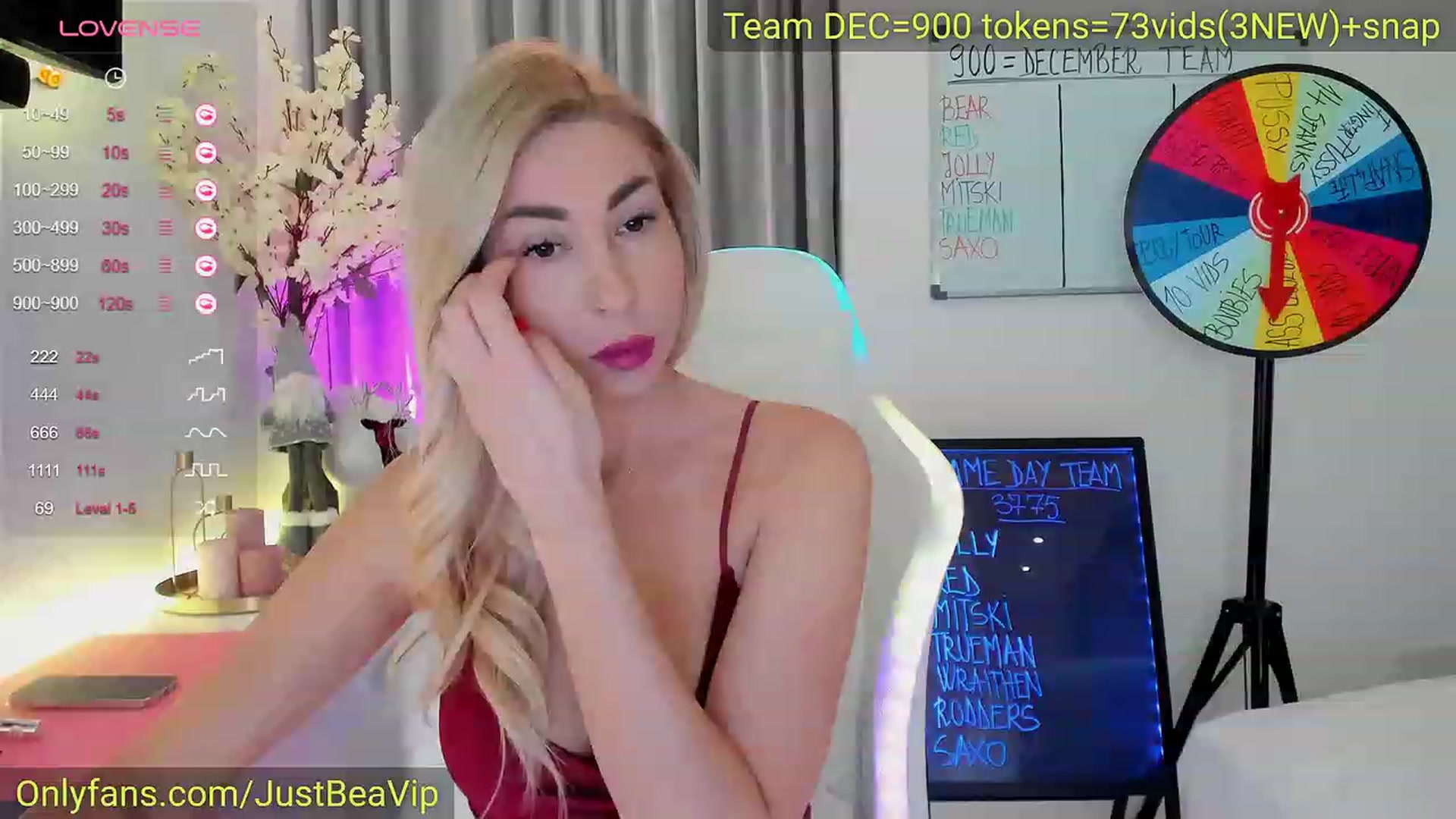 Gallery image thumbnail from Queen_Bea_'s myfreecams stream on, 12/09/2023, 17:41 image 6 of 20