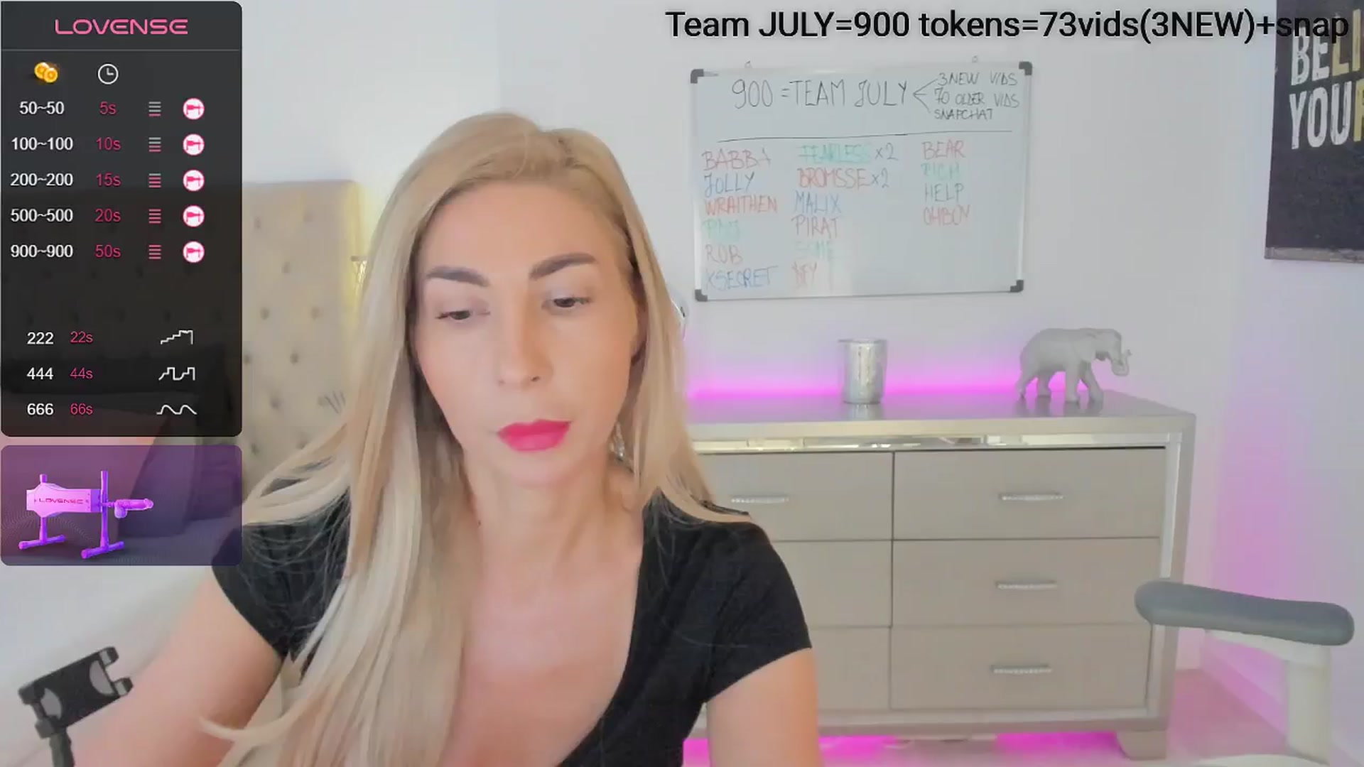 Gallery image thumbnail from Queen_Bea_'s myfreecams stream on, 07/20/2024, 17:51 image 16 of 20