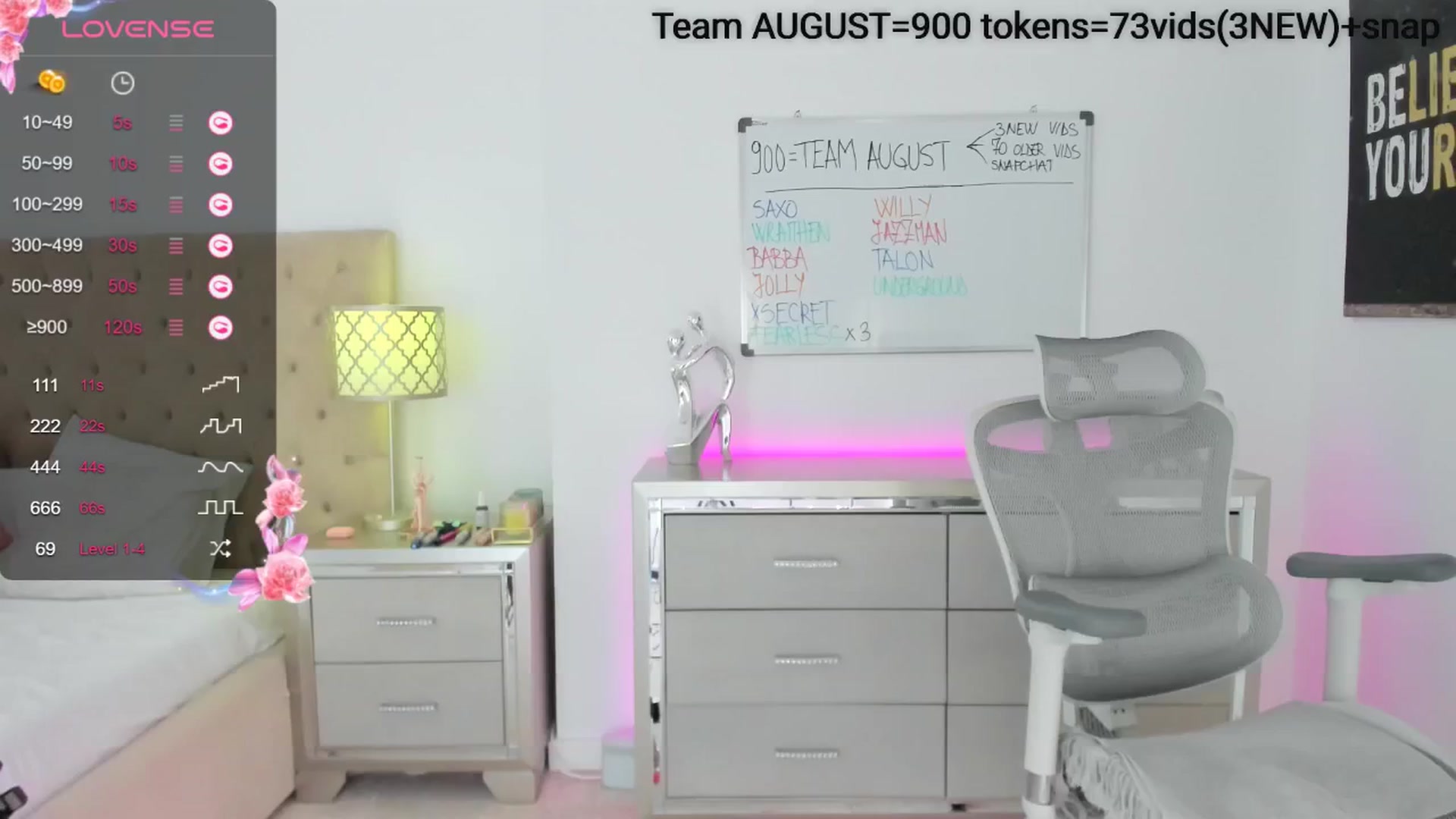 Gallery image thumbnail from Queen_Bea_'s myfreecams stream on, 08/17/2024, 22:09 image 12 of 20