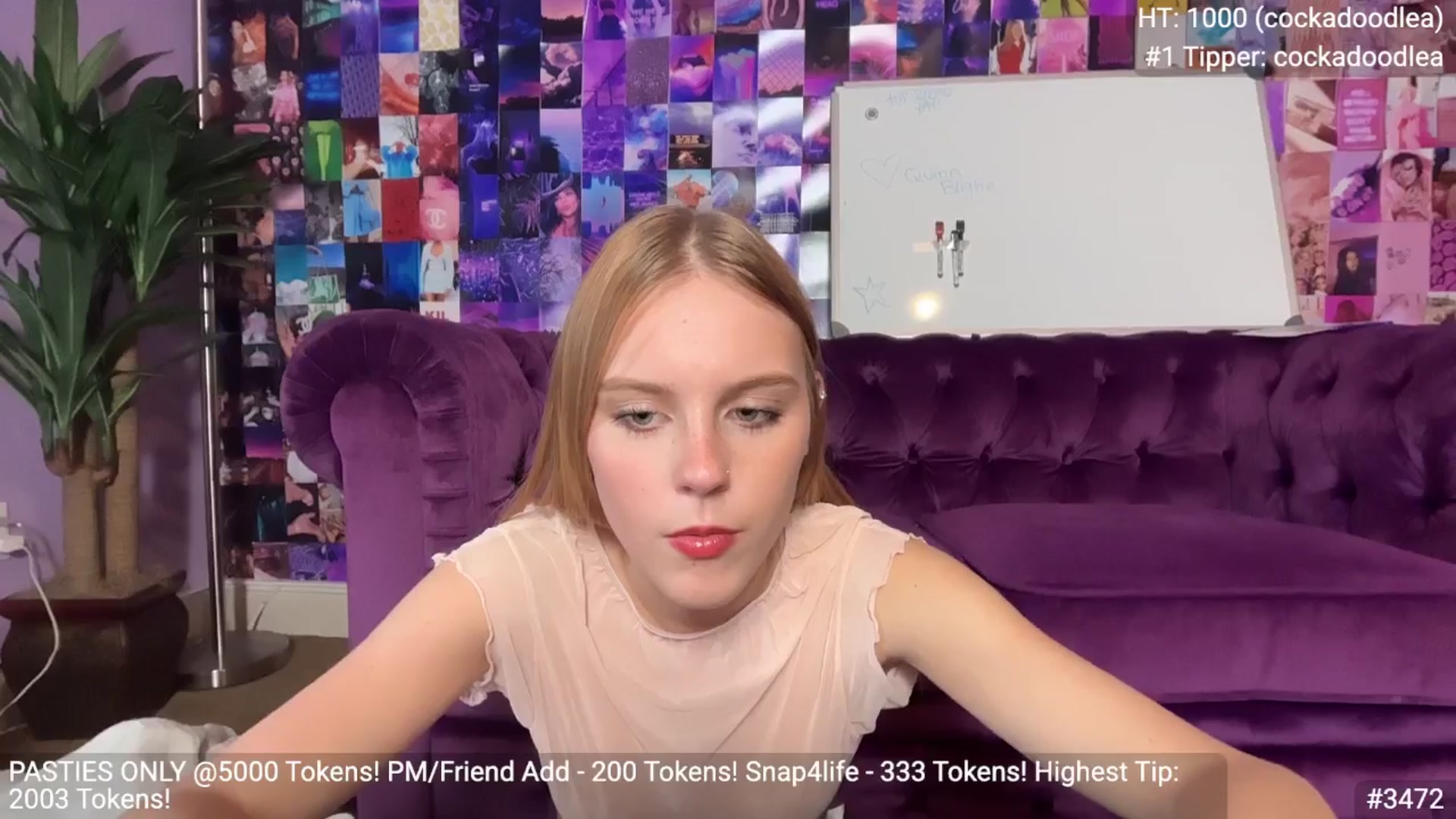 Gallery image thumbnail from QuinnBlighe's myfreecams stream on, 11/09/2025, 20:27 image 16 of 20