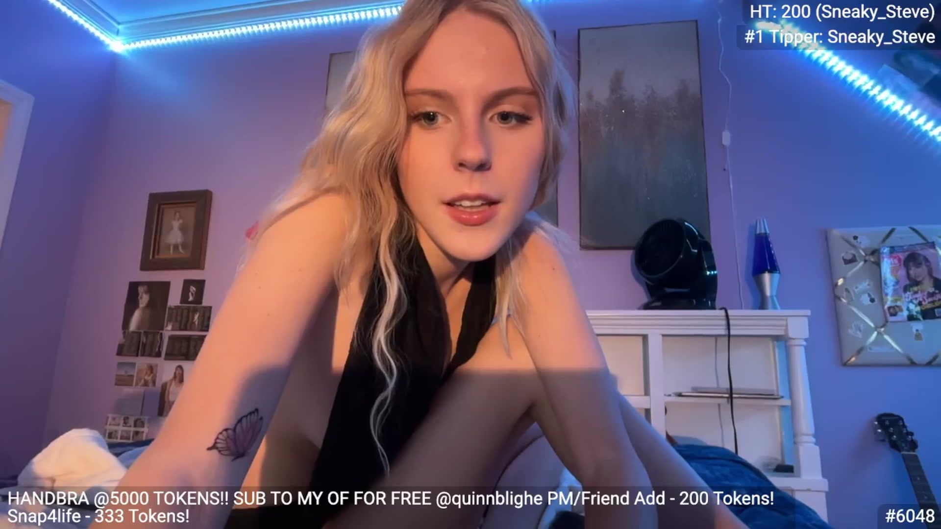 Gallery image thumbnail from QuinnBlighe's myfreecams stream on, 12/18/2025, 08:34 image 6 of 20