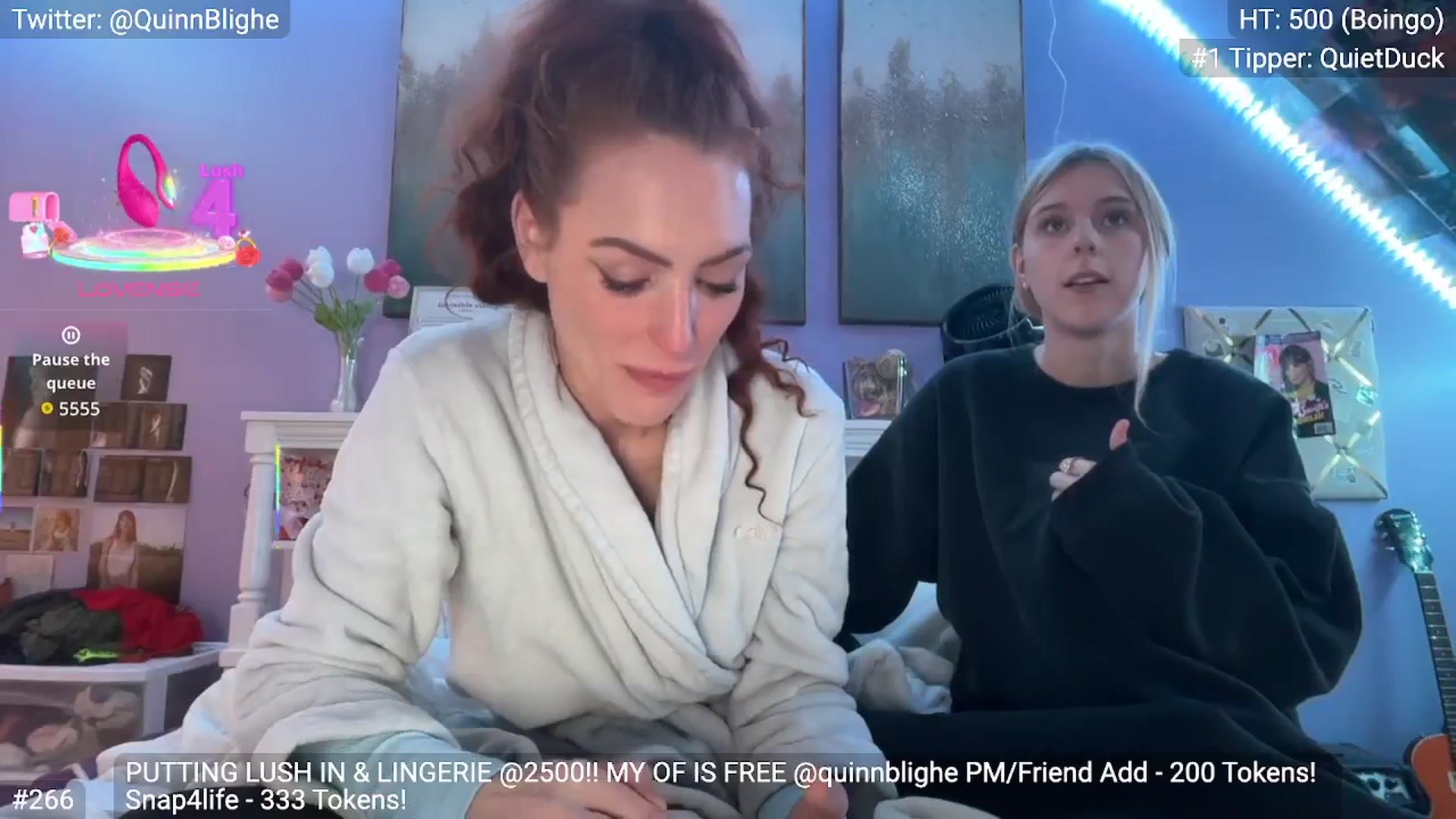 Gallery image thumbnail from QuinnBlighe's myfreecams stream on, 01/04/2026, 15:55 image 13 of 20