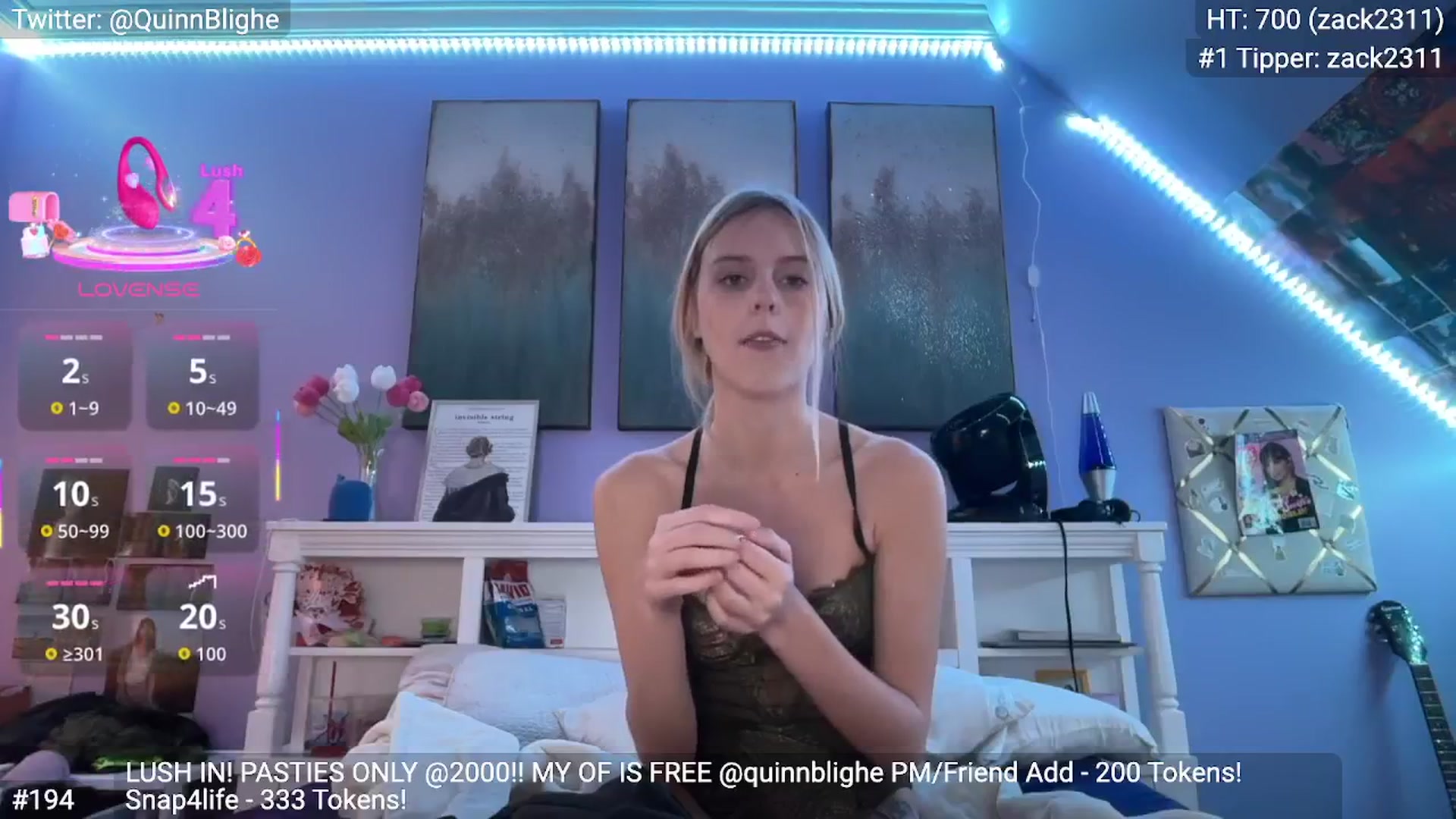 Gallery image thumbnail from QuinnBlighe's myfreecams stream on, 01/04/2026, 20:03 image 9 of 20