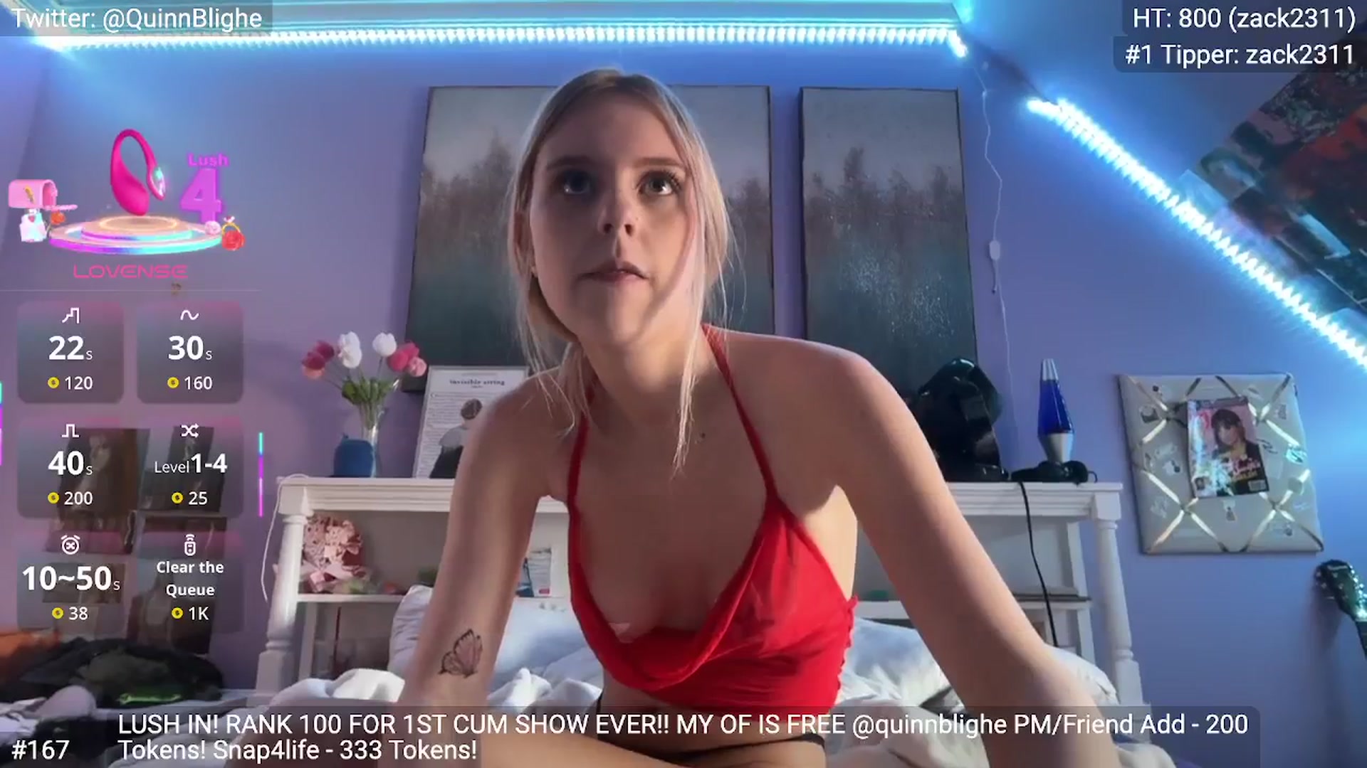 Gallery image thumbnail from QuinnBlighe's myfreecams stream on, 01/04/2026, 20:03 image 15 of 20